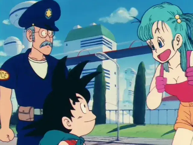 Aperçu animé — Sangoku retrouve ses amis