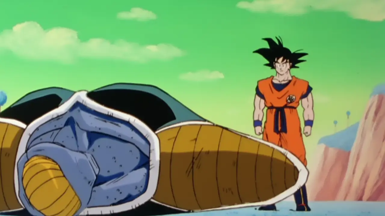 Aperçu animé — Entrée en scène d'une star ? Le Commandant Ginyu contre Son Goku