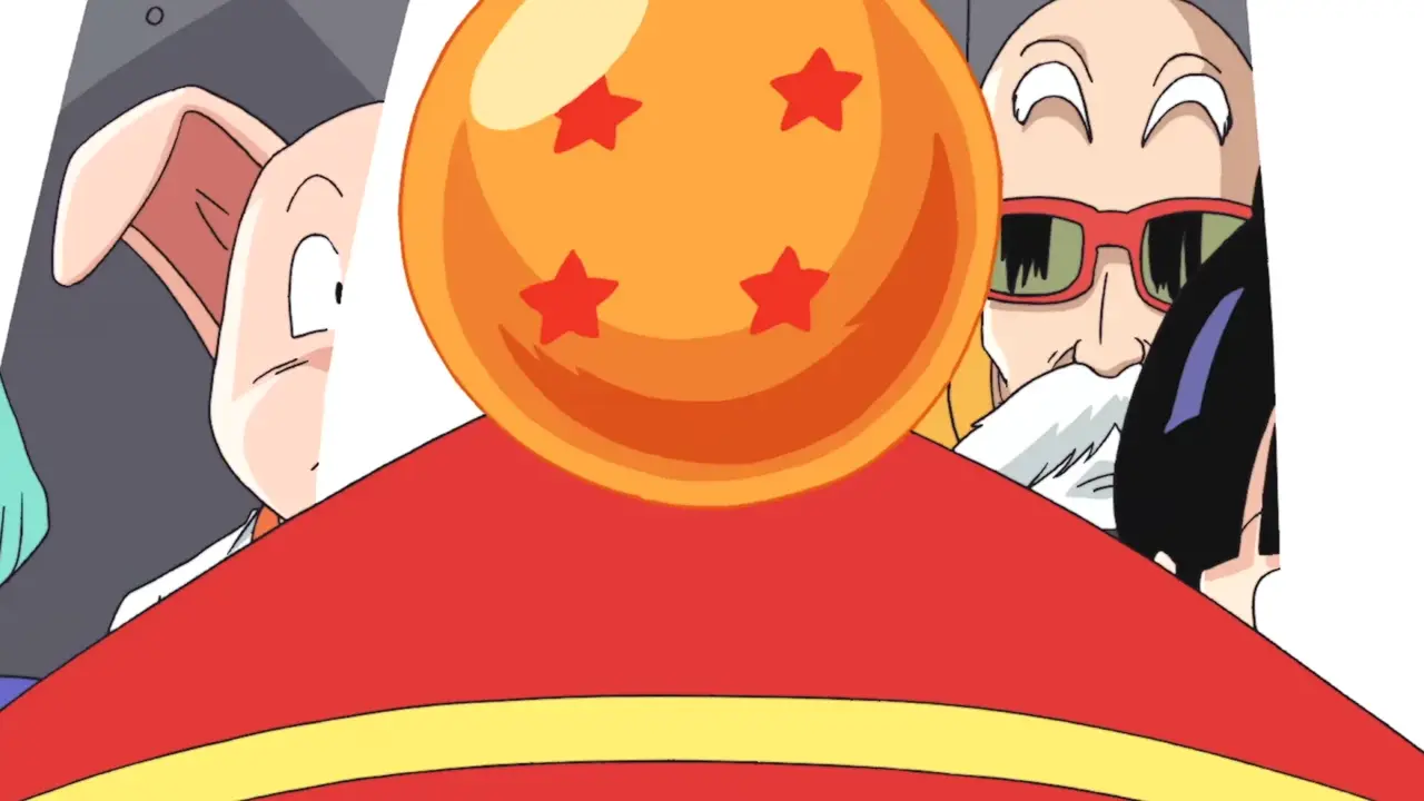 Aperçu animé — Papa, voici la Terre. Freezer et son père surgissent.