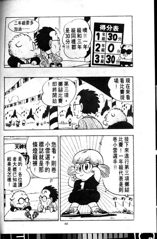 Chapitre 10 — Dr. Slump Vol. 10 — 摘氏一家来了 — page 66