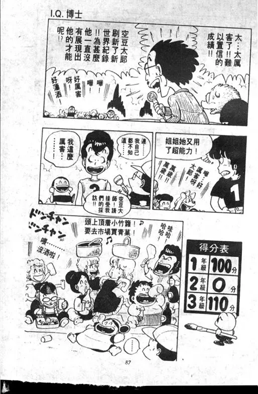Chapitre 10 — Dr. Slump Vol. 10 — 摘氏一家来了 — page 87