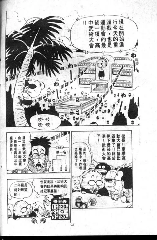 Chapitre 10 — Dr. Slump Vol. 10 — 摘氏一家来了 — page 98
