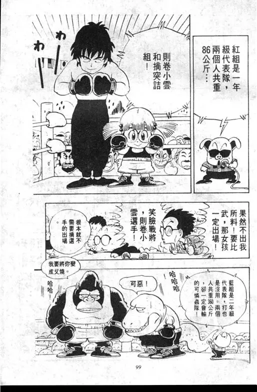 Chapitre 10 — Dr. Slump Vol. 10 — 摘氏一家来了 — page 99