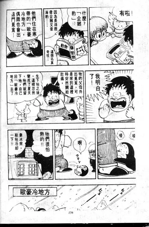 Chapitre 12 — Dr. Slump Vol. 12 — GO!GO!尼克真星球 — page 156