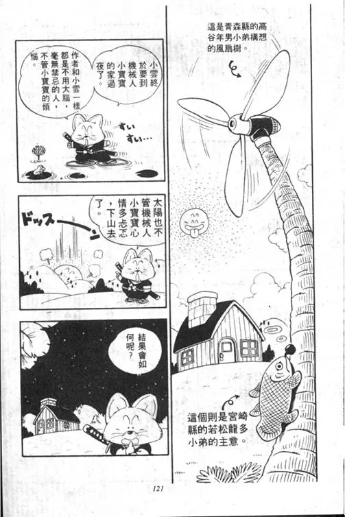 Chapitre 13 — Dr. Slump Vol. 13 — 机械人小宝宝 — page 120