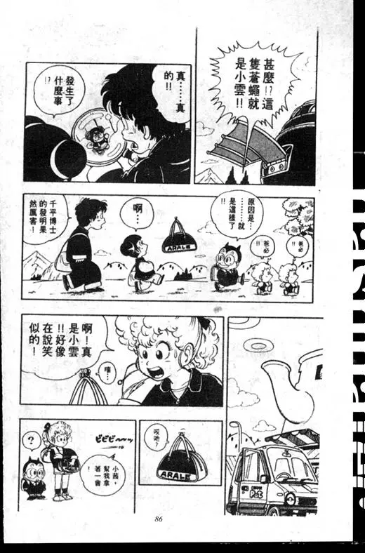 Chapitre 16 — Dr. Slump Vol. 16 — 谁是世界第一的比赛大会 — page 85