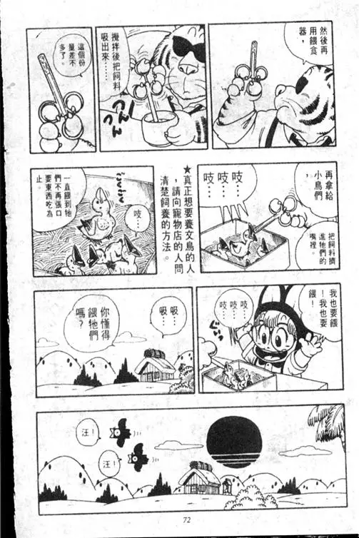 Chapitre 17 — Dr. Slump Vol. 17 — 天神大反击 — page 72