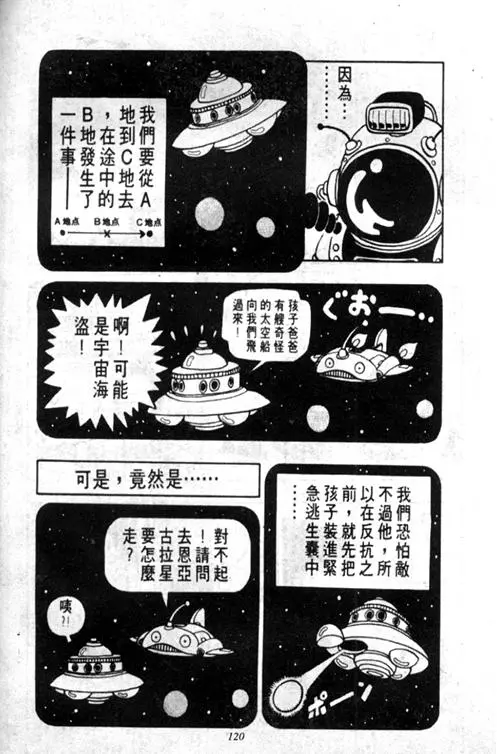 Chapitre 5 — Dr. Slump Vol. 5 — 怪物之夜 — page 120