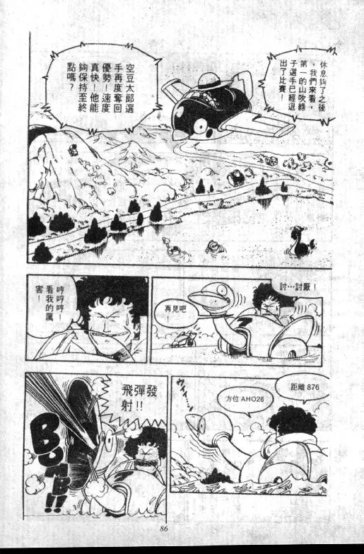Chapitre 8 — Dr. Slump Vol. 8 — 天神杯大赛车 — page 86