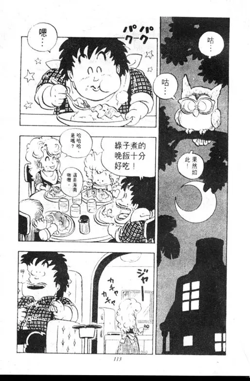 Chapitre 9 — Dr. Slump Vol. 9 — 疯狂蜜月 — page 113