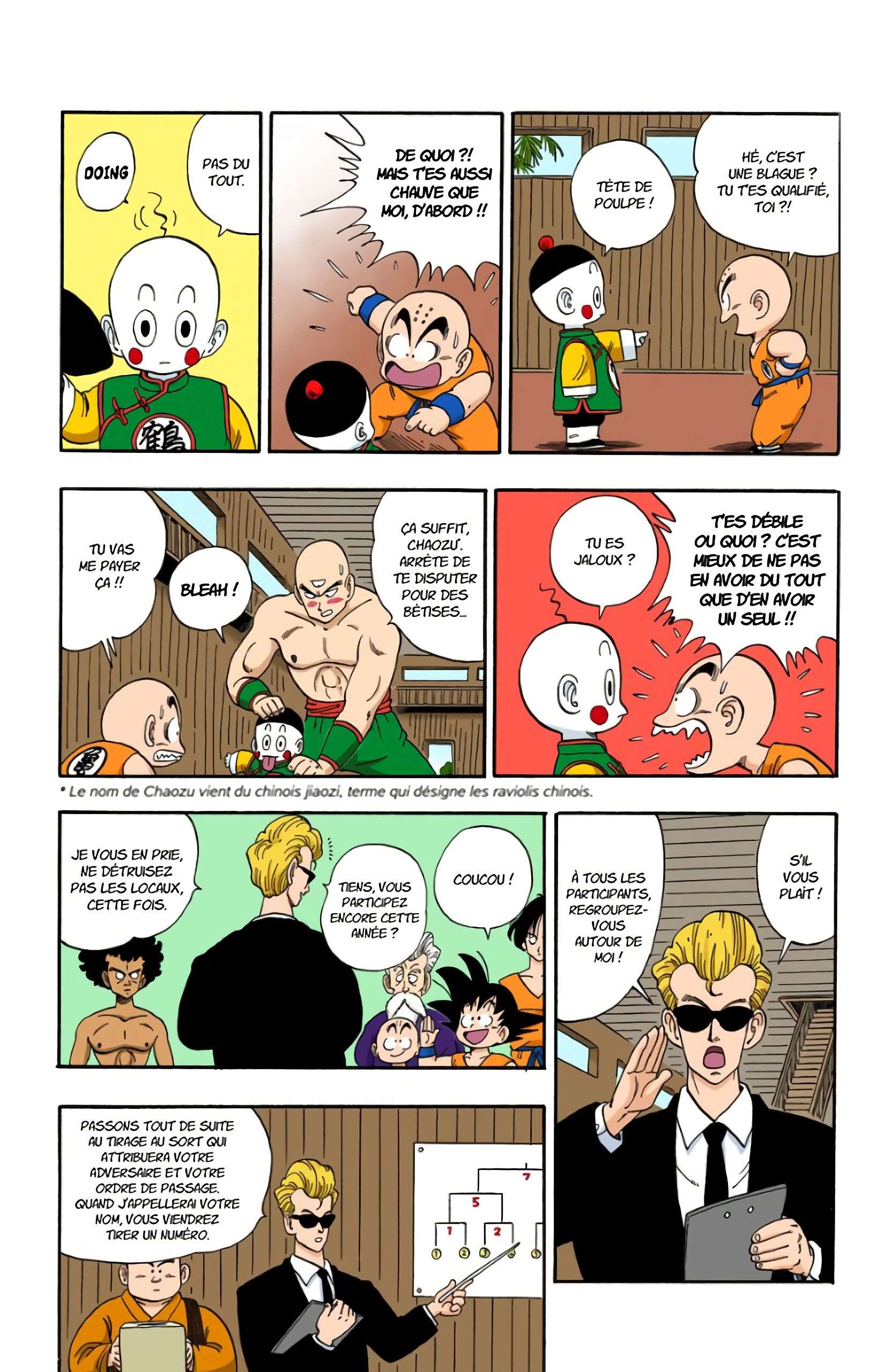 Chapitre 116 — Mise en place du tableau des matchs — page 3