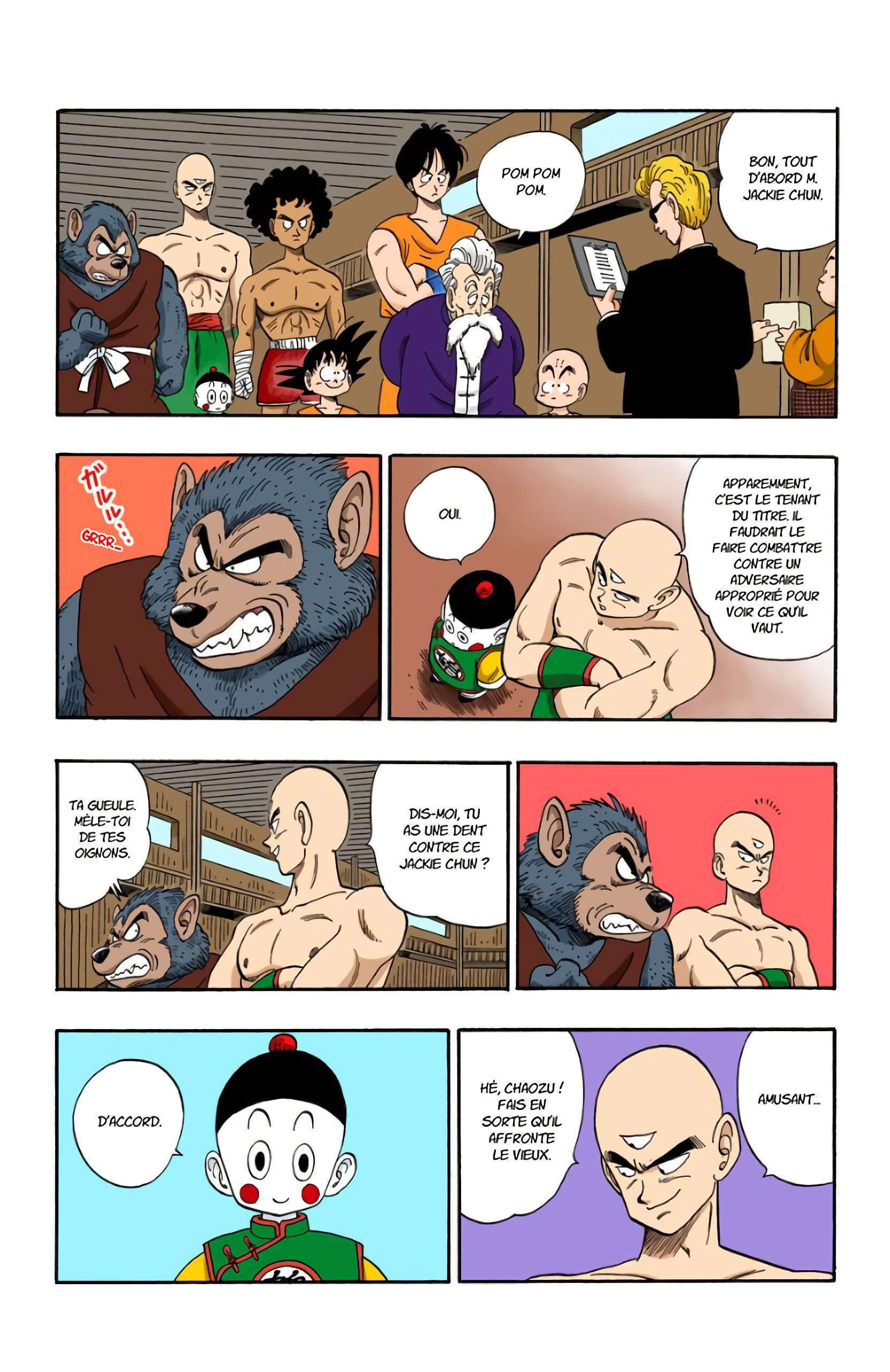 Chapitre 116 — Mise en place du tableau des matchs — page 4