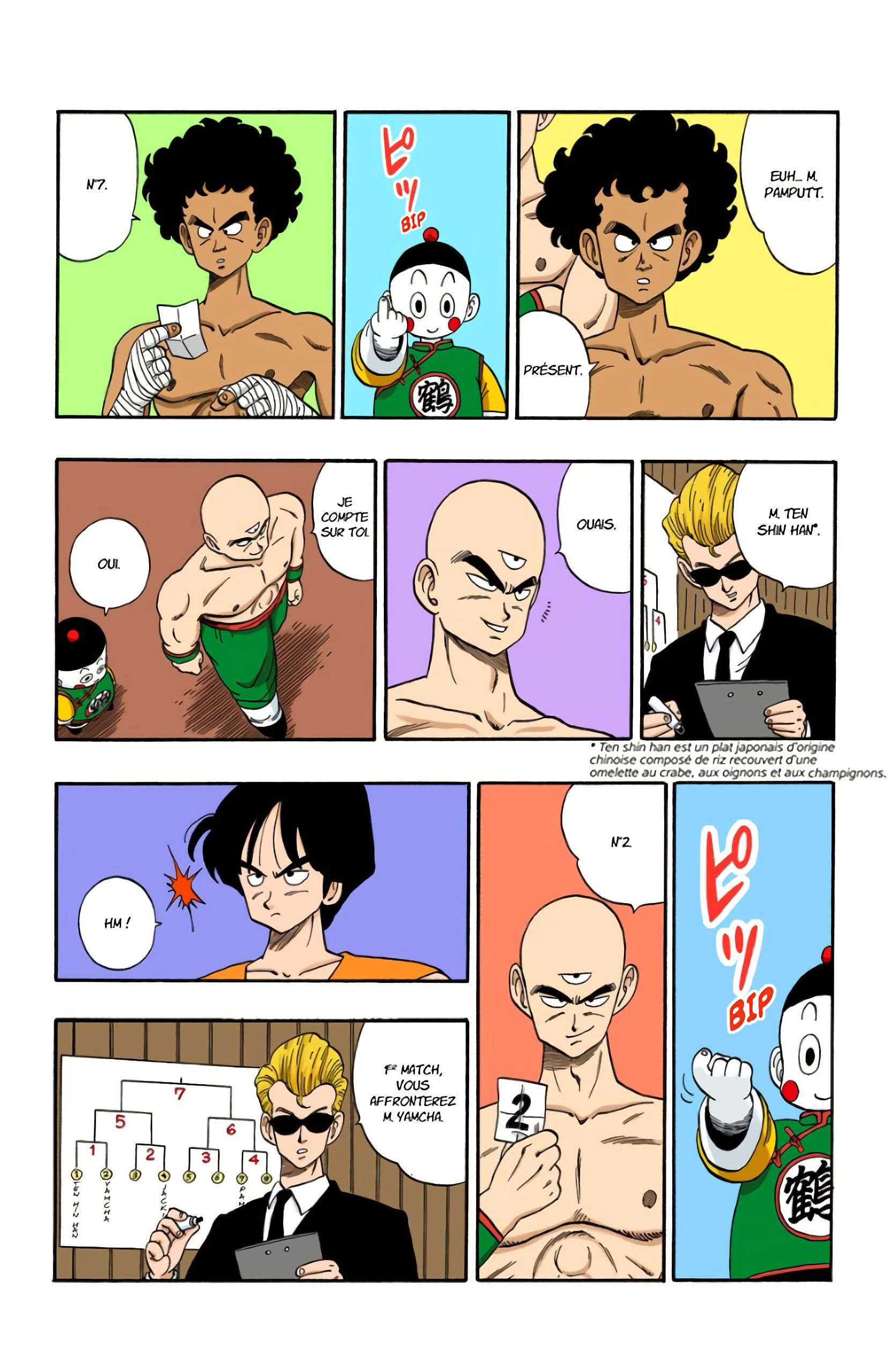 Chapitre 116 — Mise en place du tableau des matchs — page 6