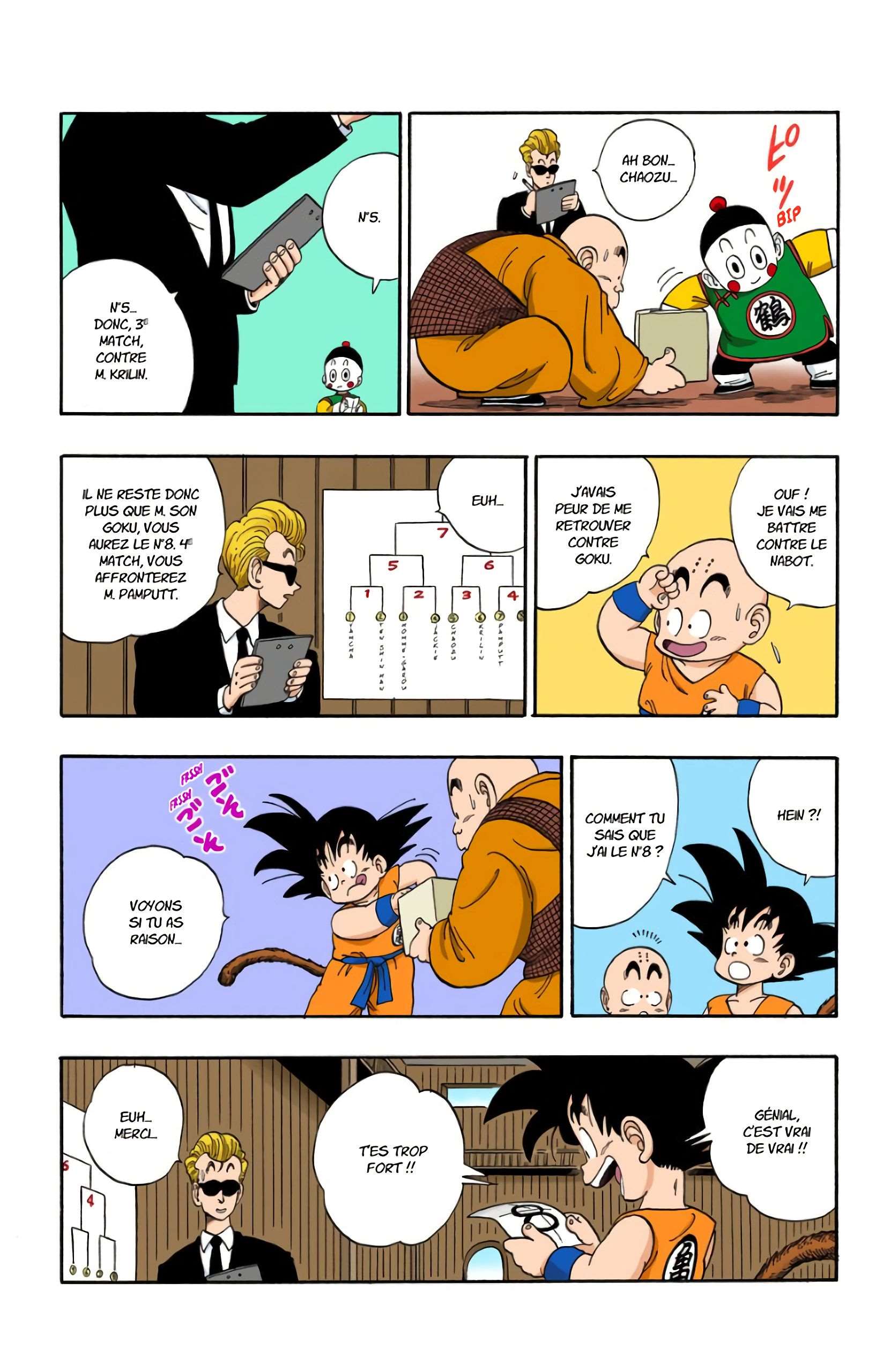 Chapitre 116 — Mise en place du tableau des matchs — page 9