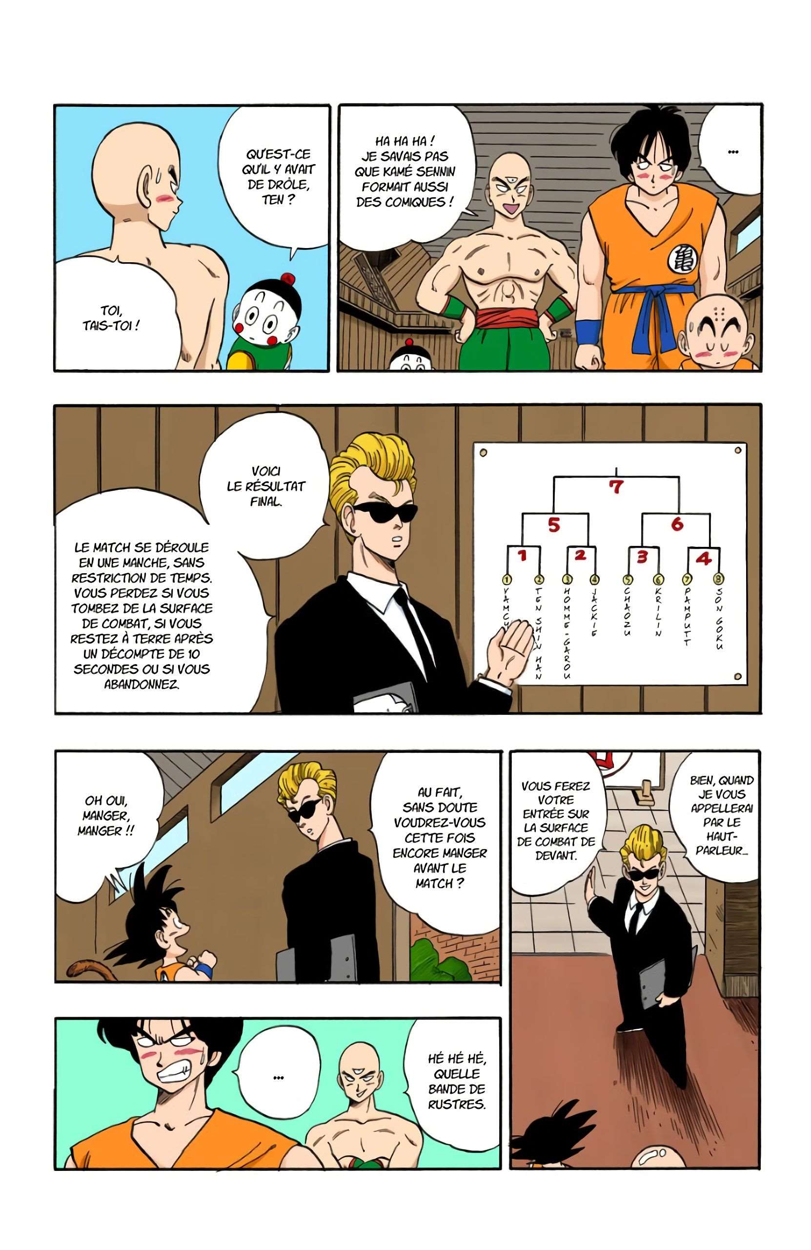 Chapitre 116 — Mise en place du tableau des matchs — page 10