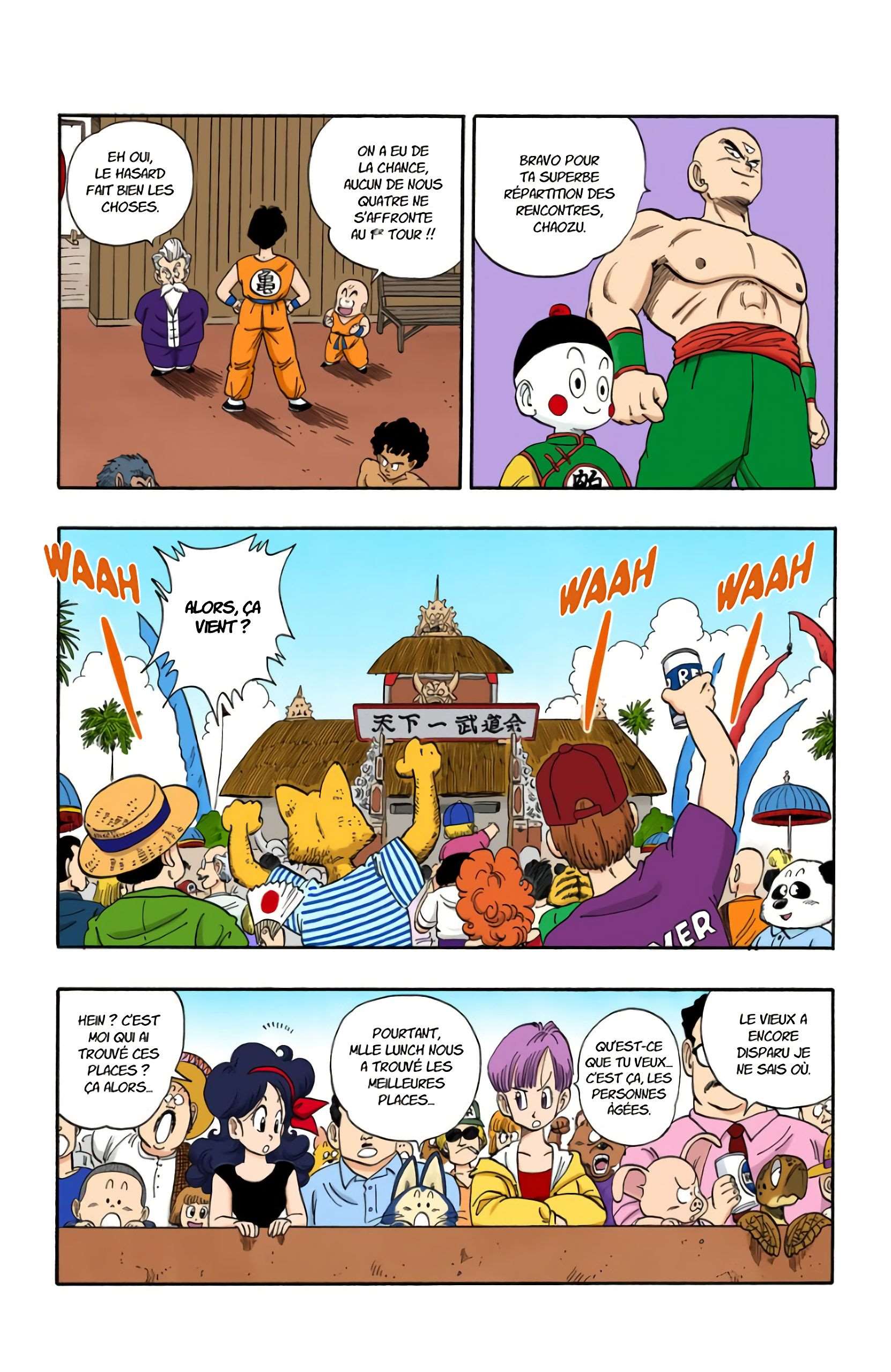 Chapitre 116 — Mise en place du tableau des matchs — page 11