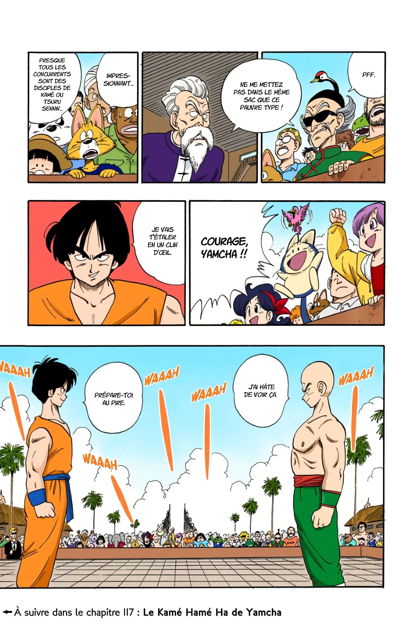 Chapitre 116 — Mise en place du tableau des matchs — page 15