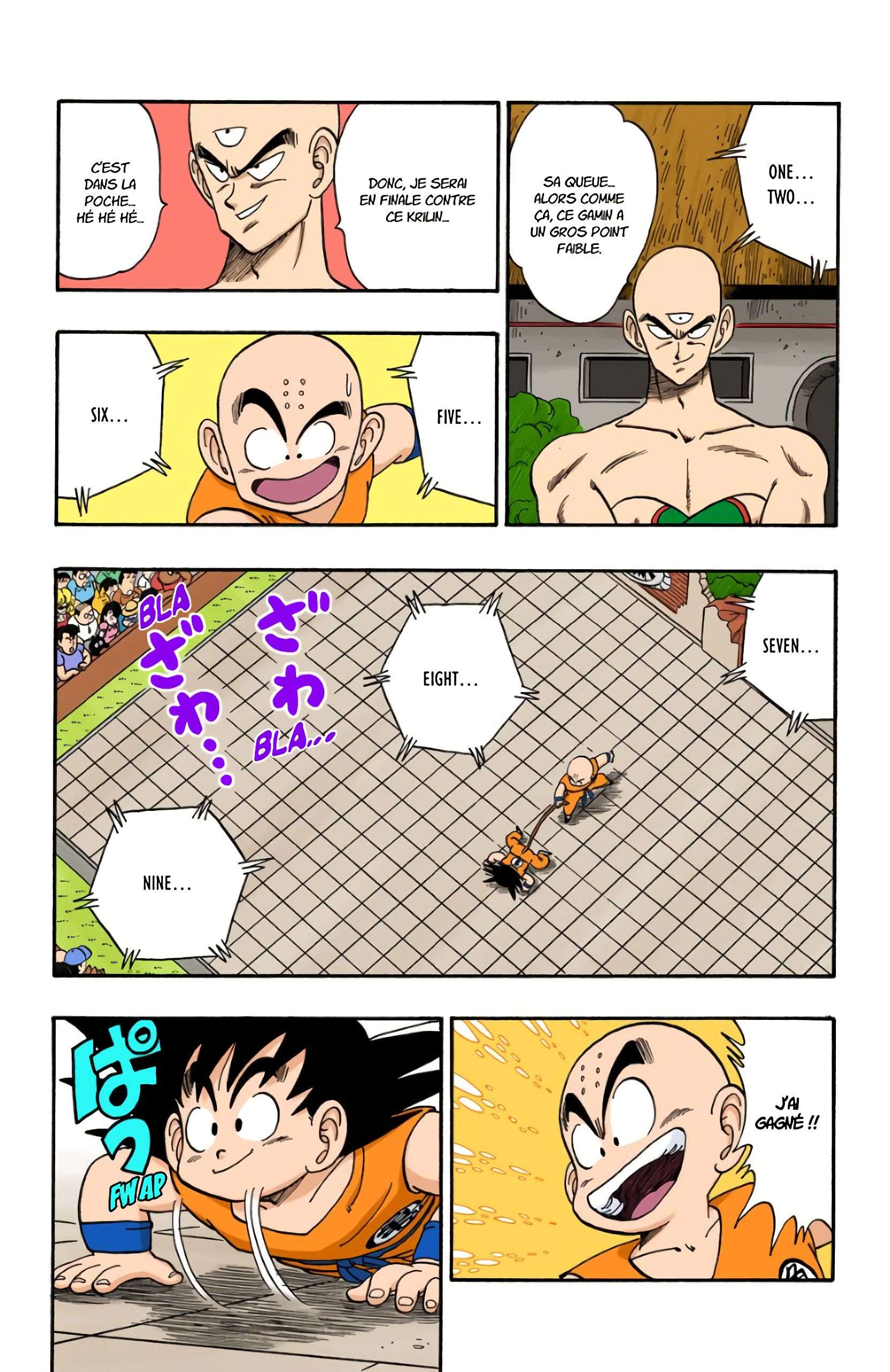 Chapitre 127 — Les stratégies de Krilin et Goku — page 3