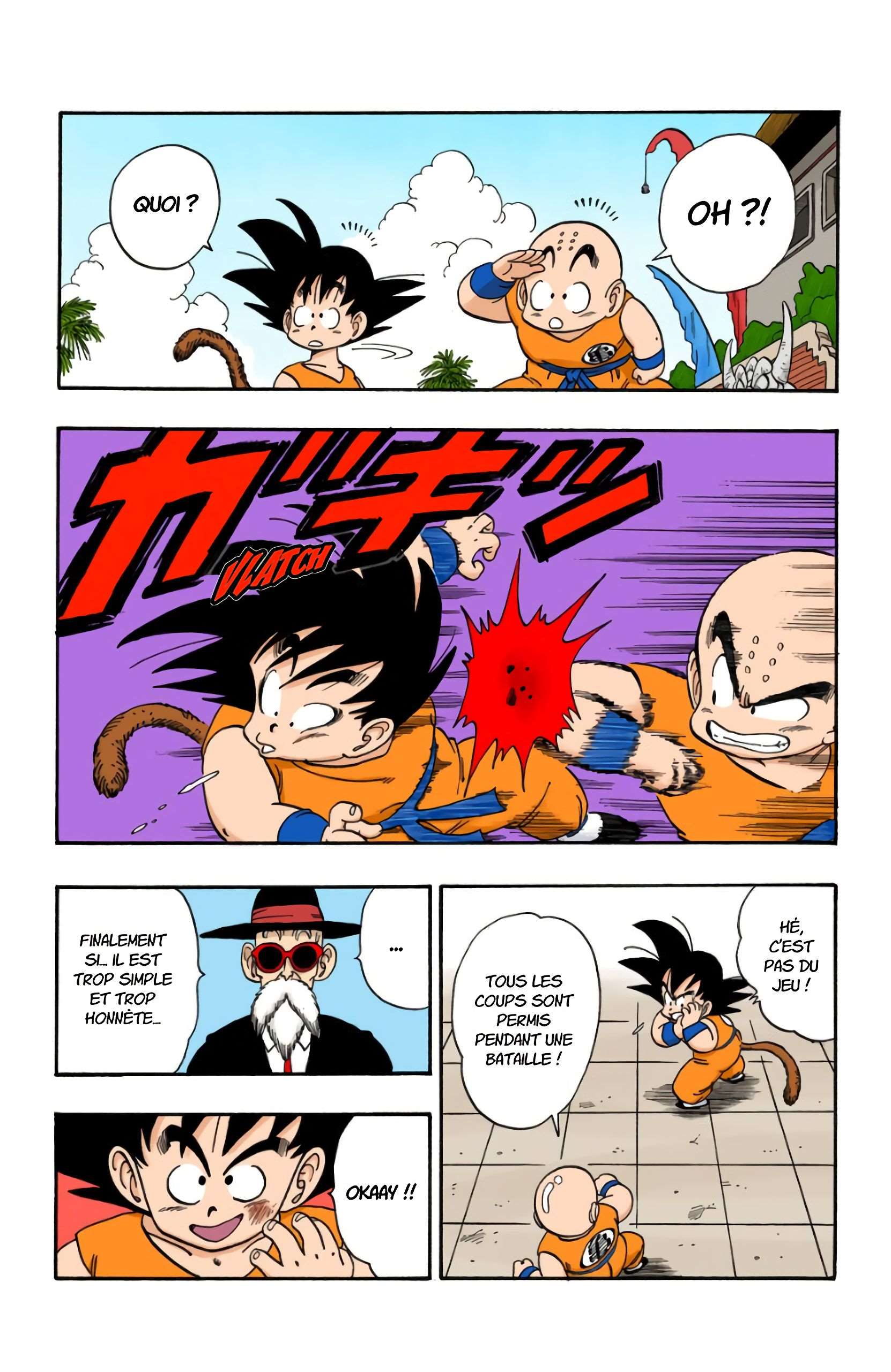 Chapitre 127 — Les stratégies de Krilin et Goku — page 7