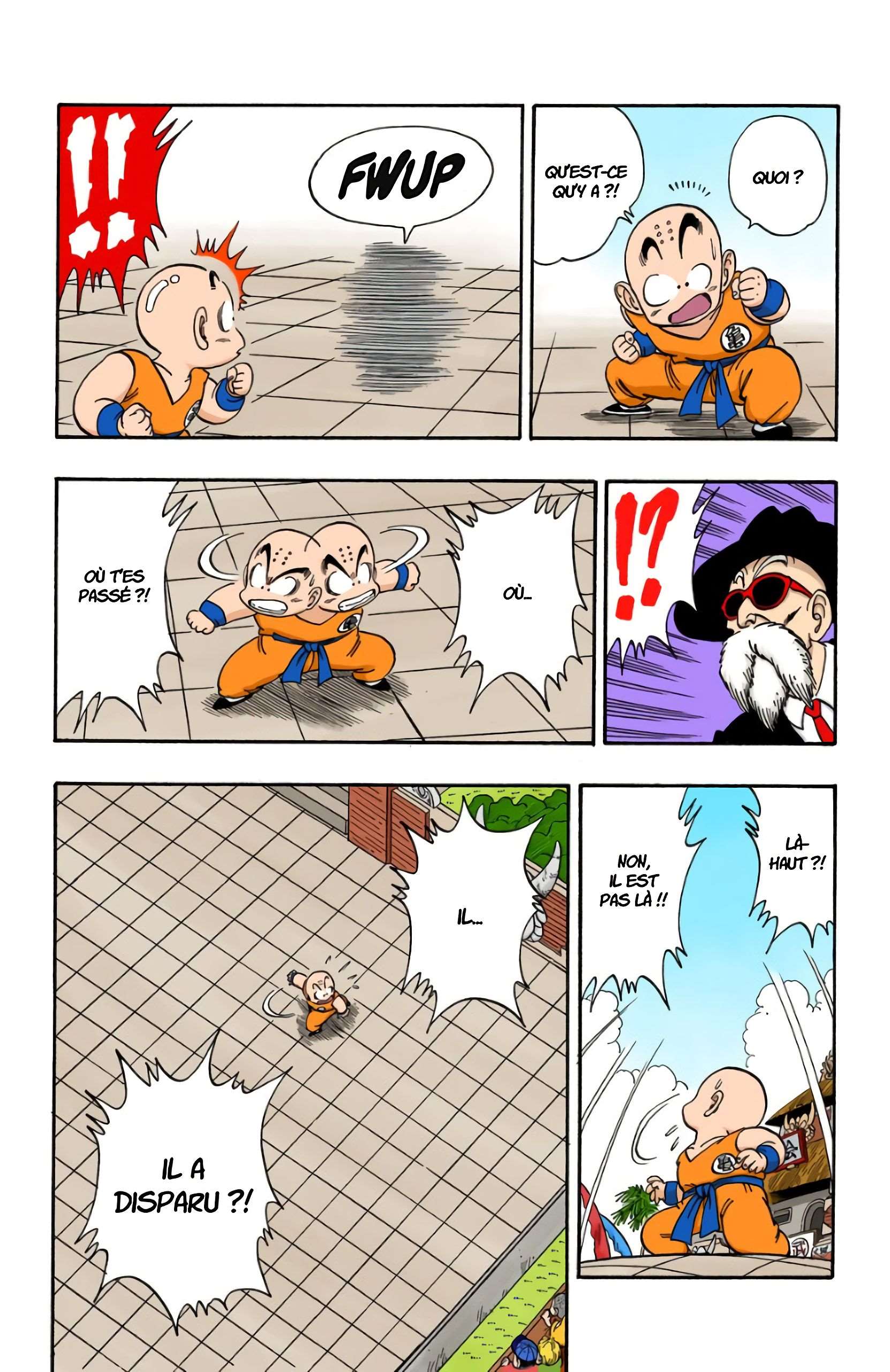 Chapitre 127 — Les stratégies de Krilin et Goku — page 8