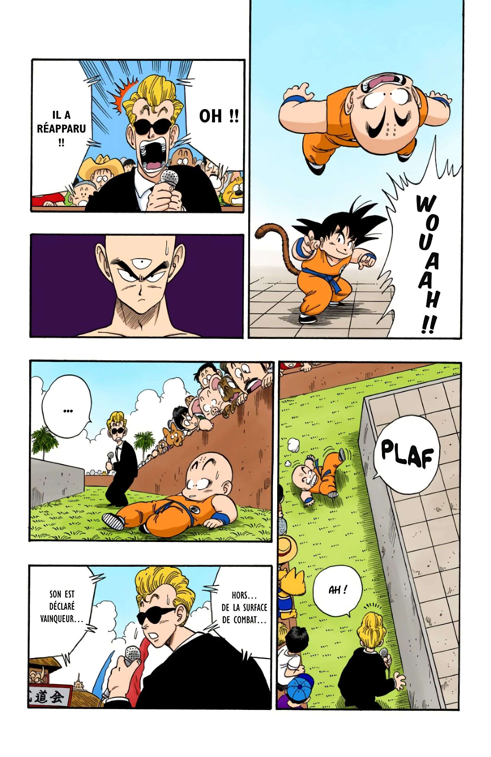 Chapitre 127 — Les stratégies de Krilin et Goku — page 12