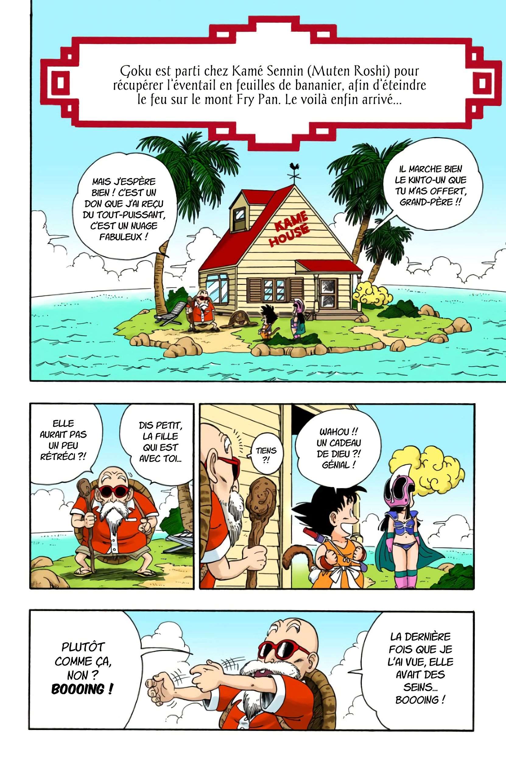 Chapitre 13 — L'éventail de Kamé Sennin — page 1