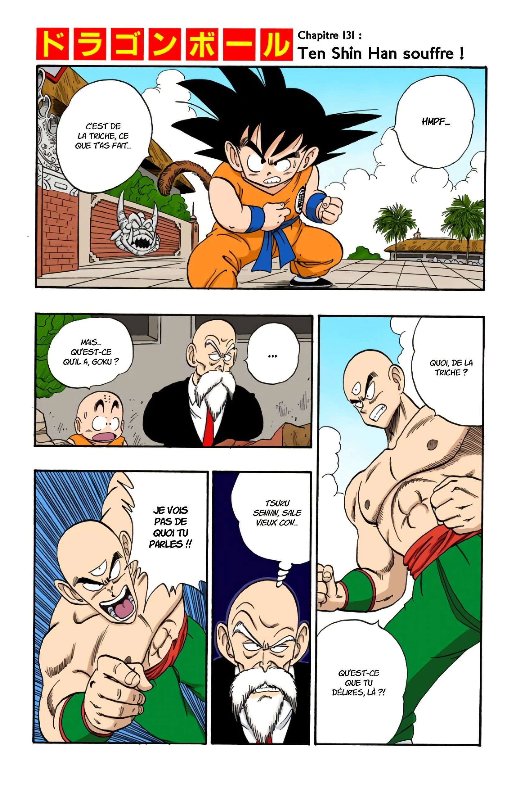 Chapitre 131 — Ten Shin Han souffre ! — page 1