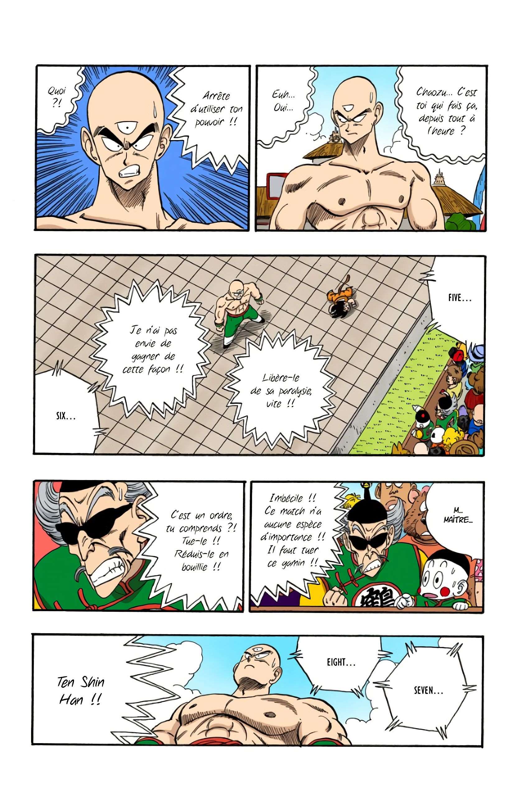 Chapitre 131 — Ten Shin Han souffre ! — page 8