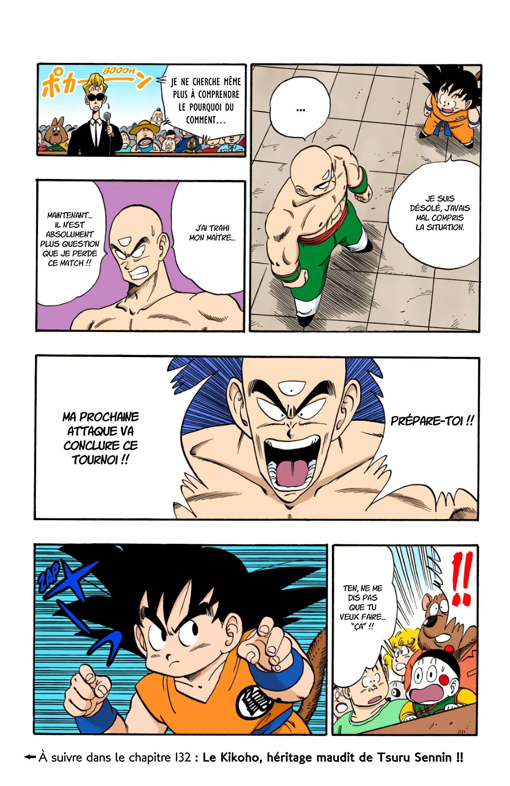 Chapitre 131 — Ten Shin Han souffre ! — page 15