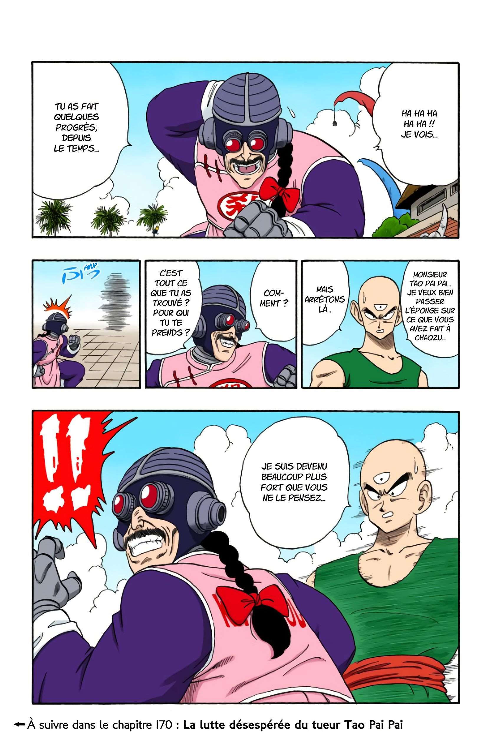 Chapitre 169 — Ten Shin Han et Tao Pai Pai — page 15