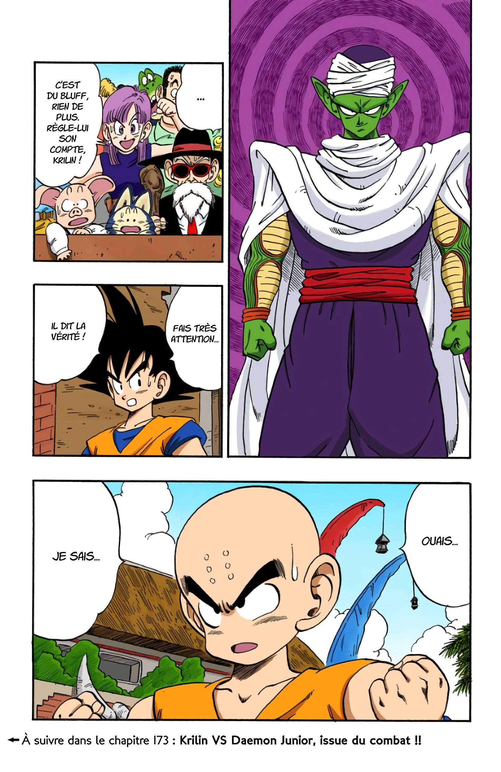 Chapitre 172 — Krilin VS Daemon Junior — page 15