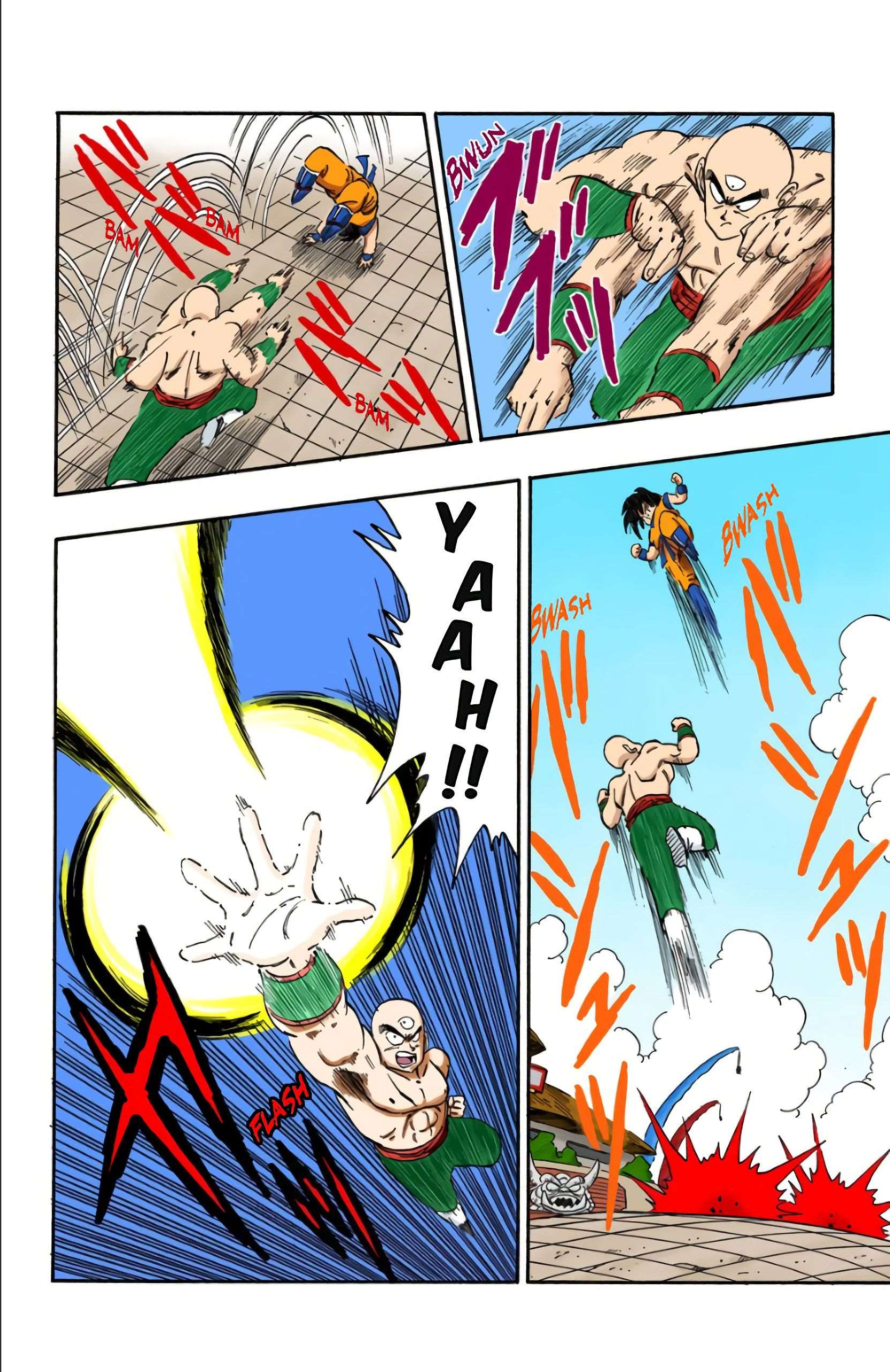 Chapitre 176 — Son Goku VS Ten Shin Han — page 6