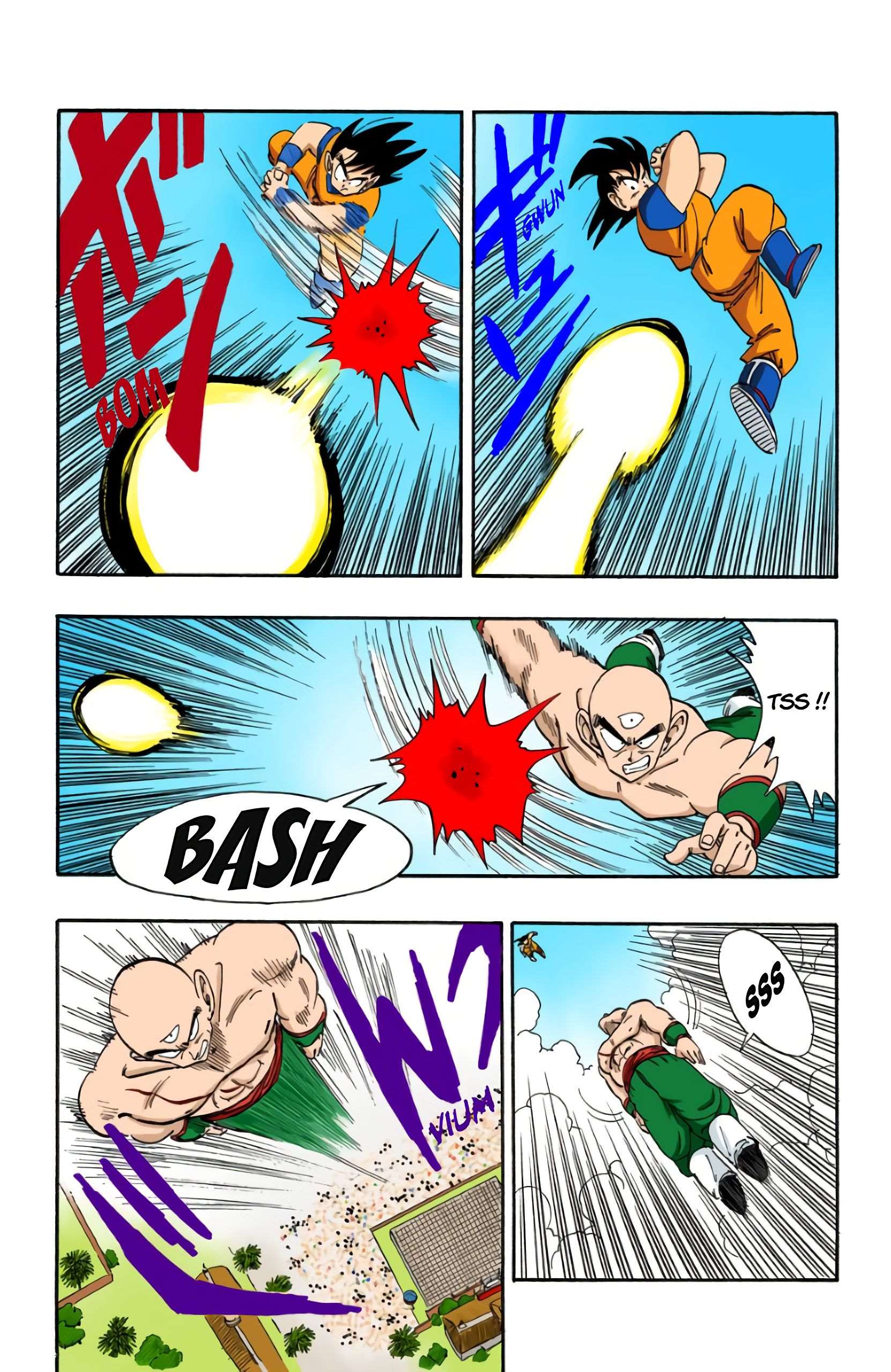 Chapitre 176 — Son Goku VS Ten Shin Han — page 7