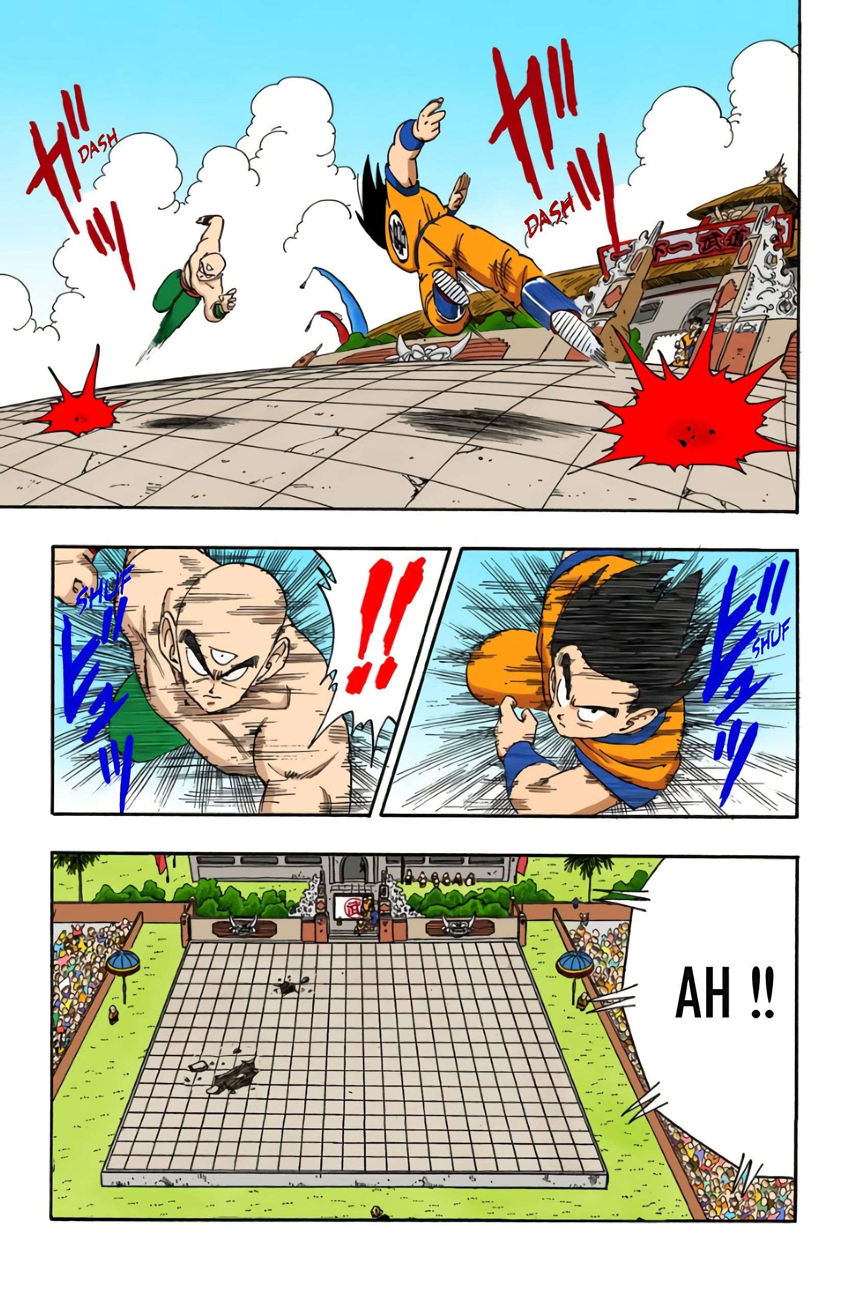 Chapitre 176 — Son Goku VS Ten Shin Han — page 9