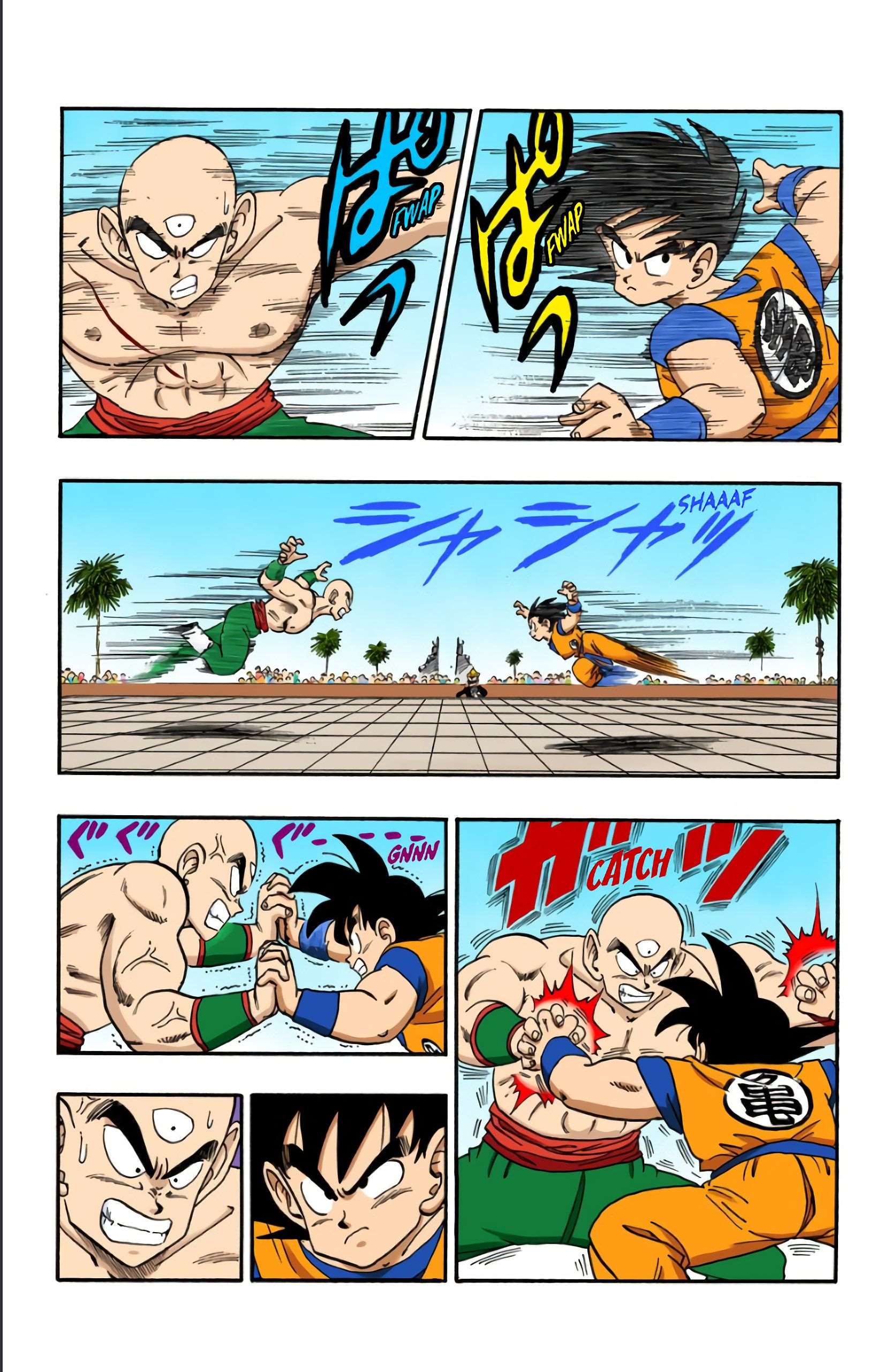 Chapitre 176 — Son Goku VS Ten Shin Han — page 11