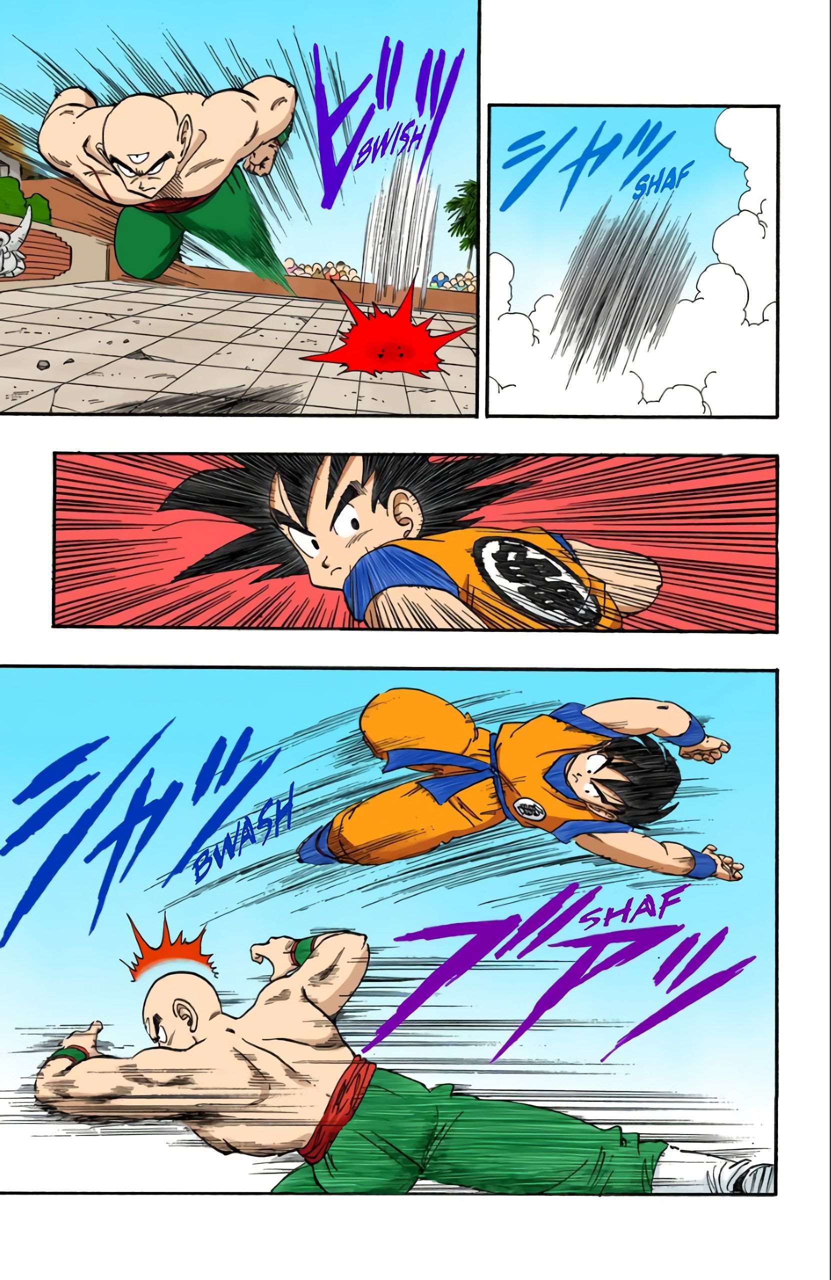 Chapitre 176 — Son Goku VS Ten Shin Han — page 13