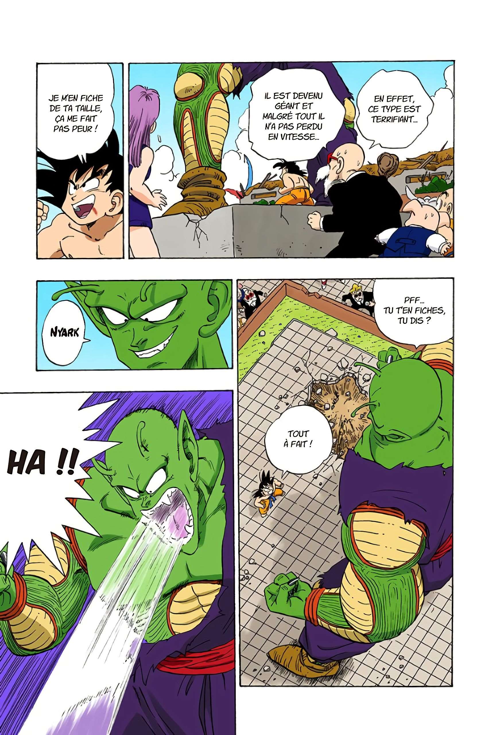 Chapitre 187 — La technique d'agrandissement de Piccolo Daimaô — page 3