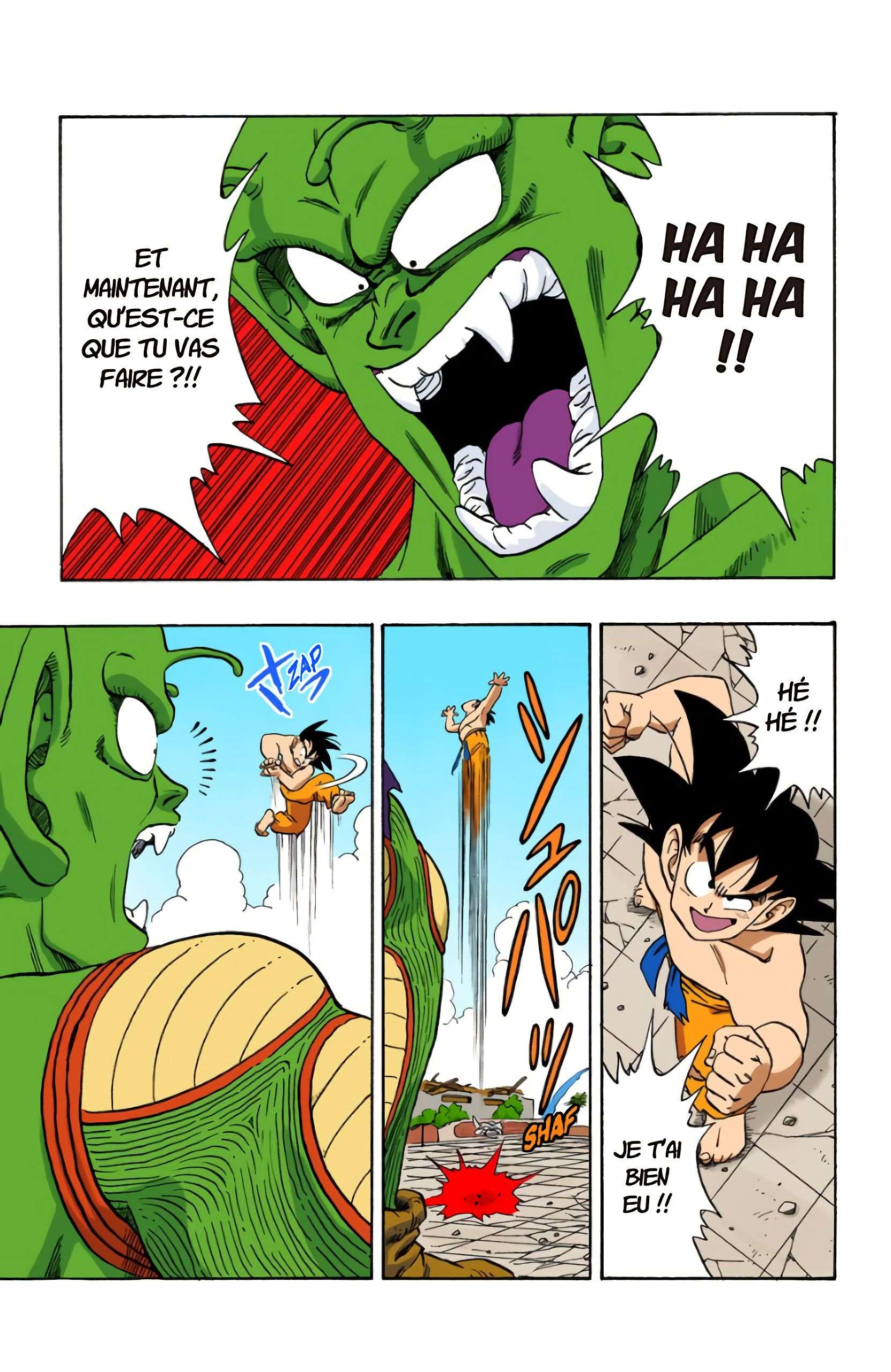 Chapitre 187 — La technique d'agrandissement de Piccolo Daimaô — page 12