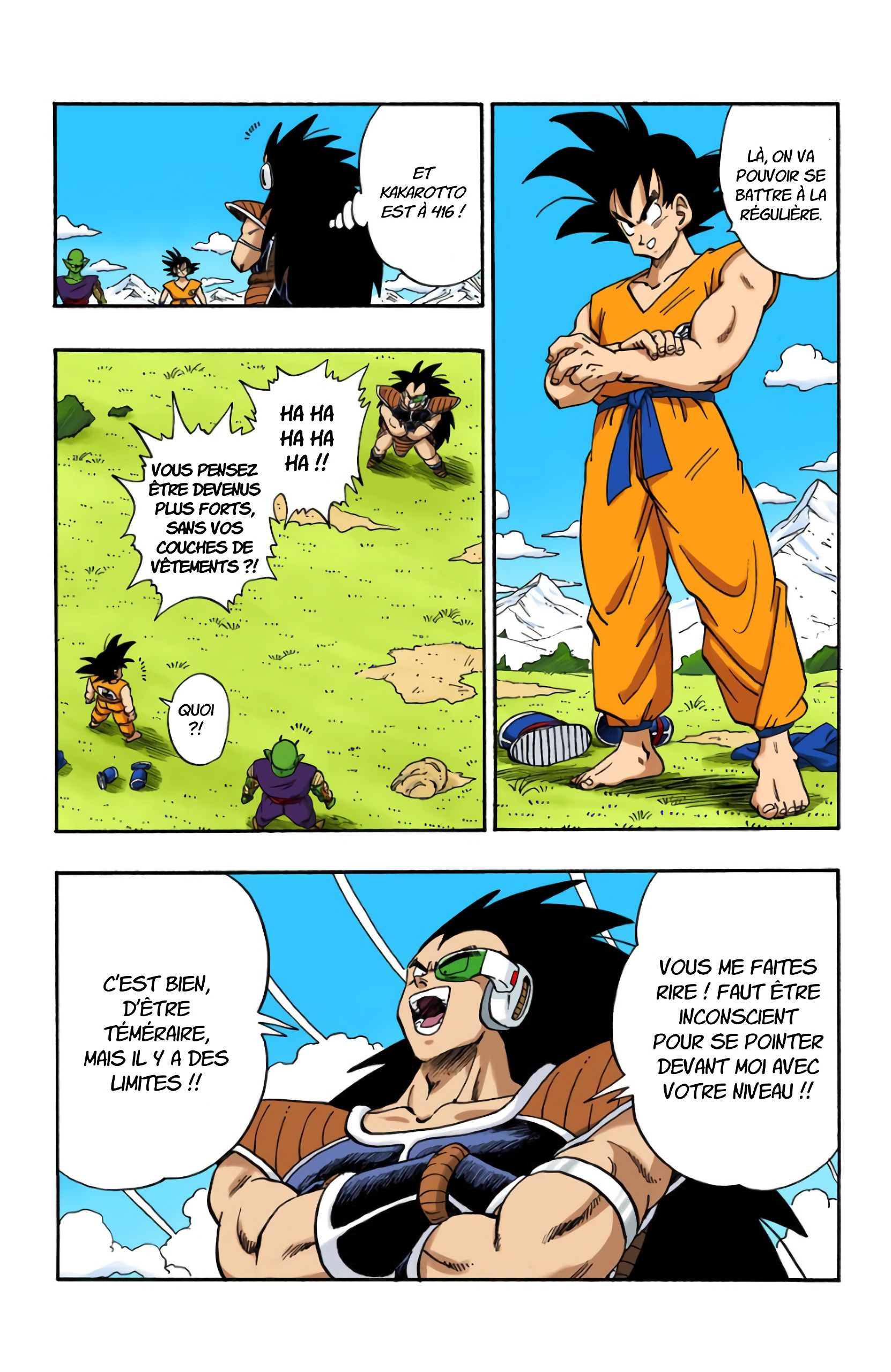 Chapitre 199 — Duel contre Raditz — page 11