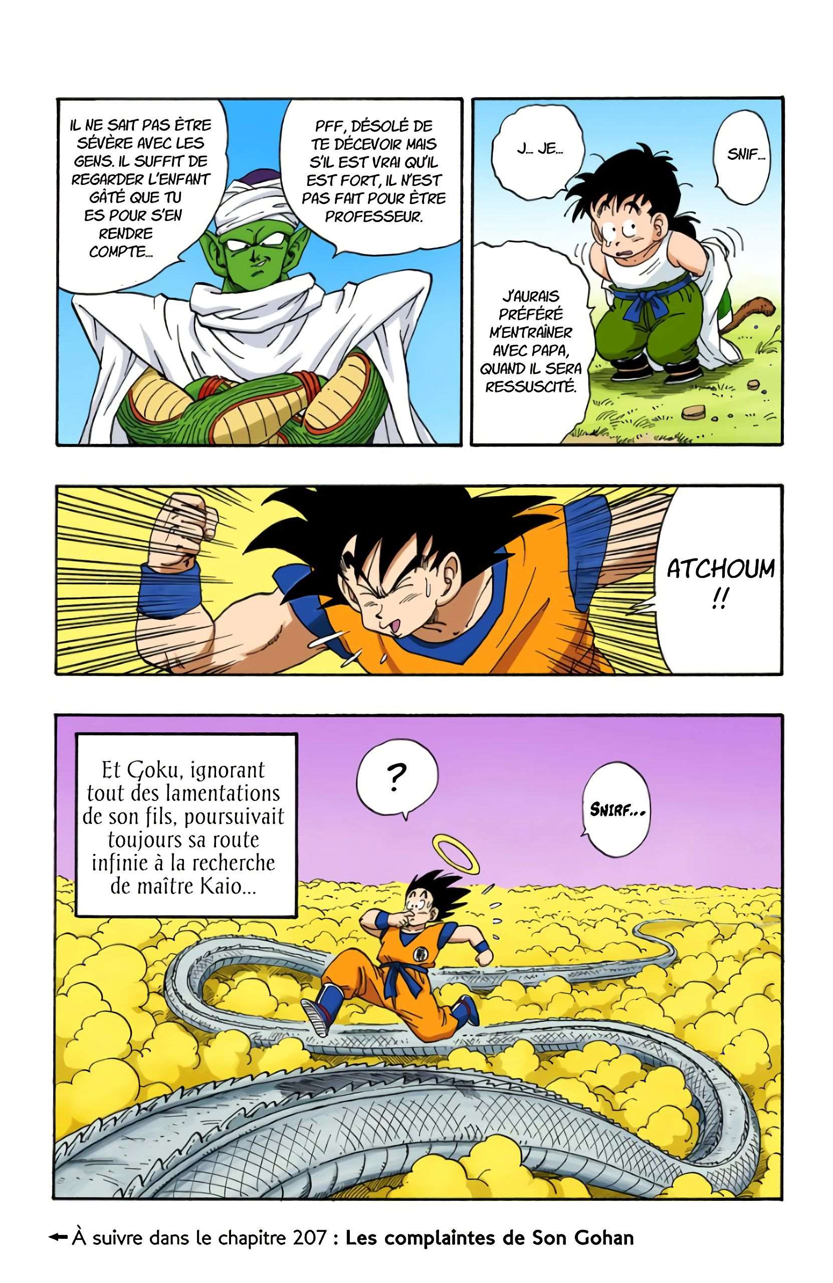 Chapitre 206 — Son Gohan et Piccolo Daimaô — page 15