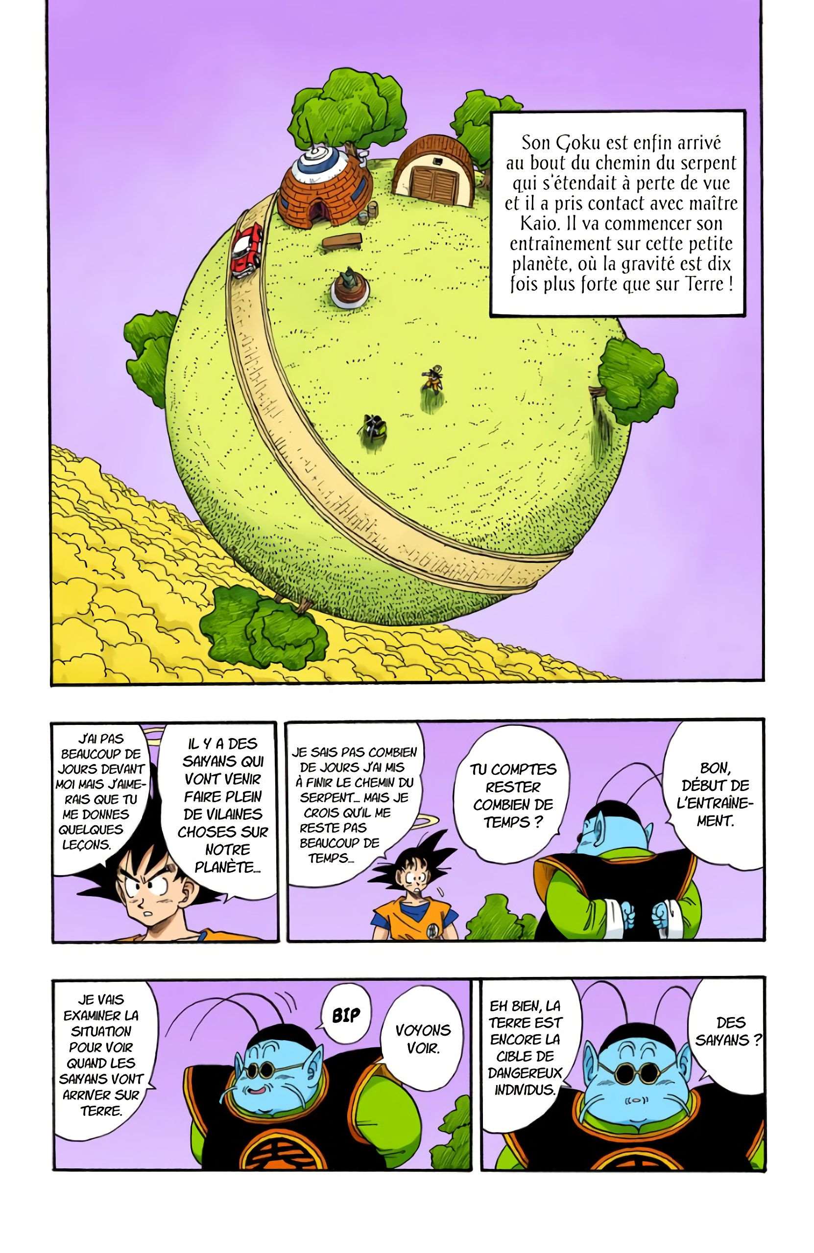 Chapitre 211 — Son Gokû, un mort qui s'entraîne à fond avec maître Kaiô ! — page 2