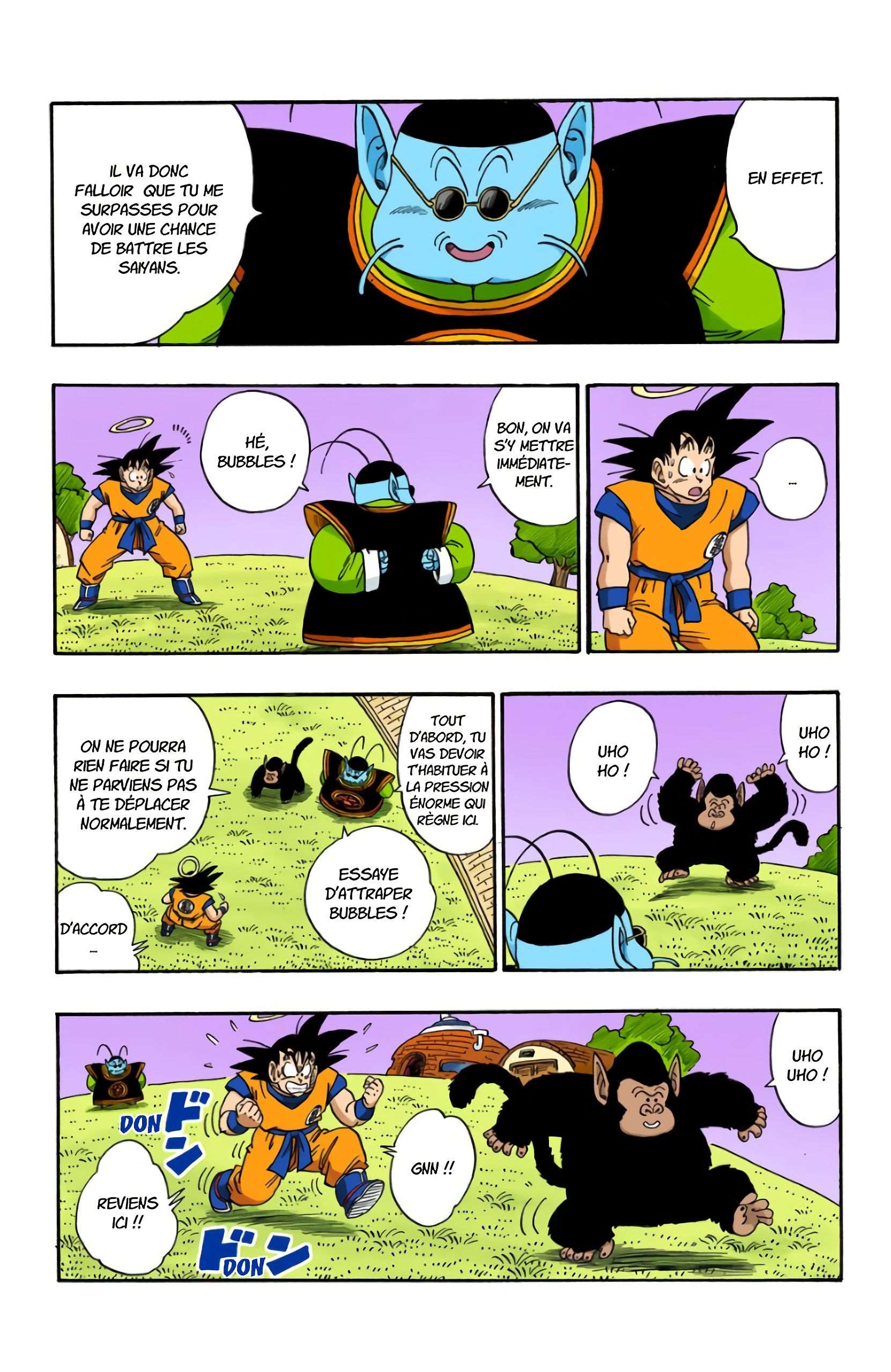 Chapitre 211 — Son Gokû, un mort qui s'entraîne à fond avec maître Kaiô ! — page 4