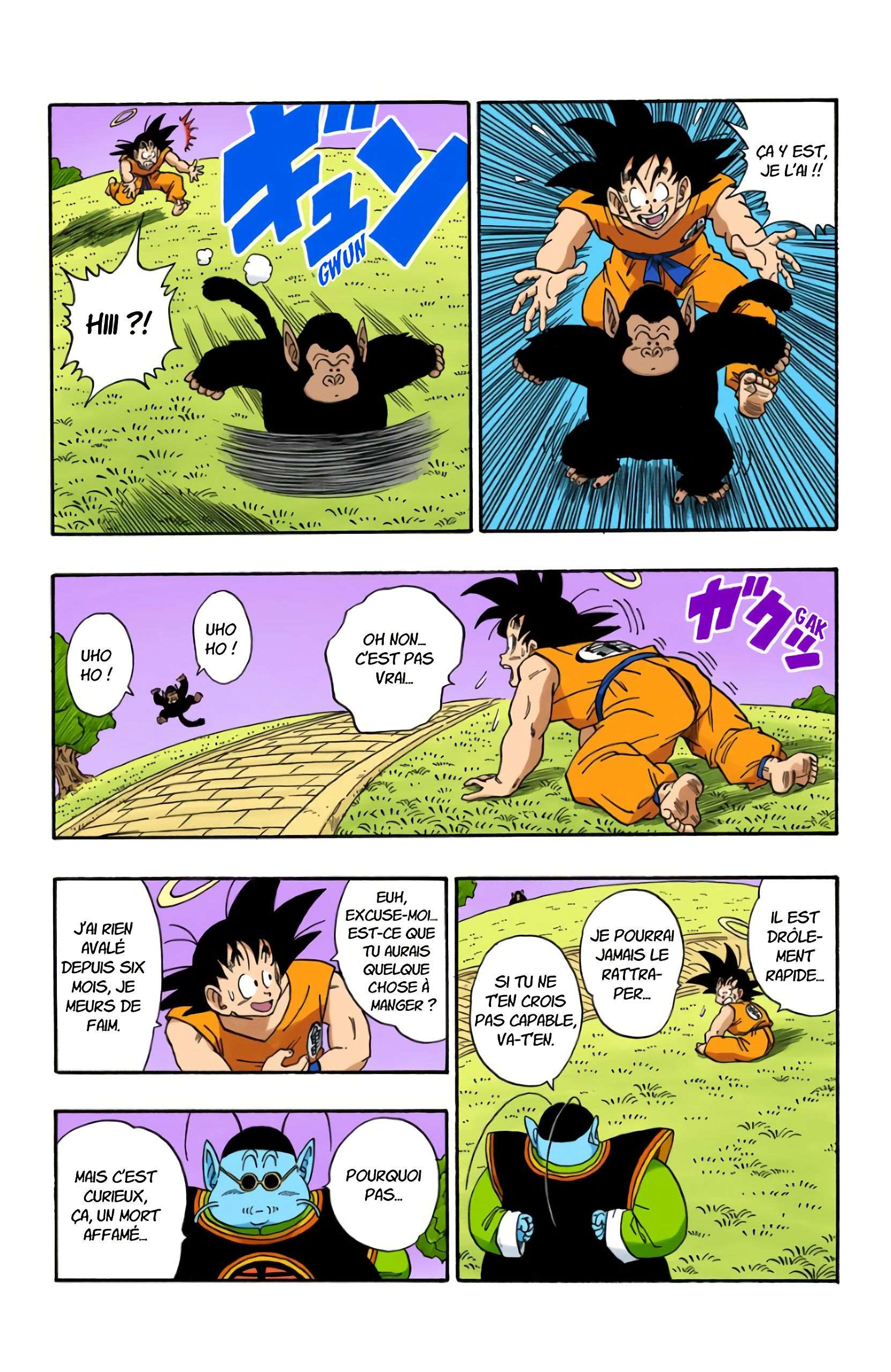 Chapitre 211 — Son Gokû, un mort qui s'entraîne à fond avec maître Kaiô ! — page 6