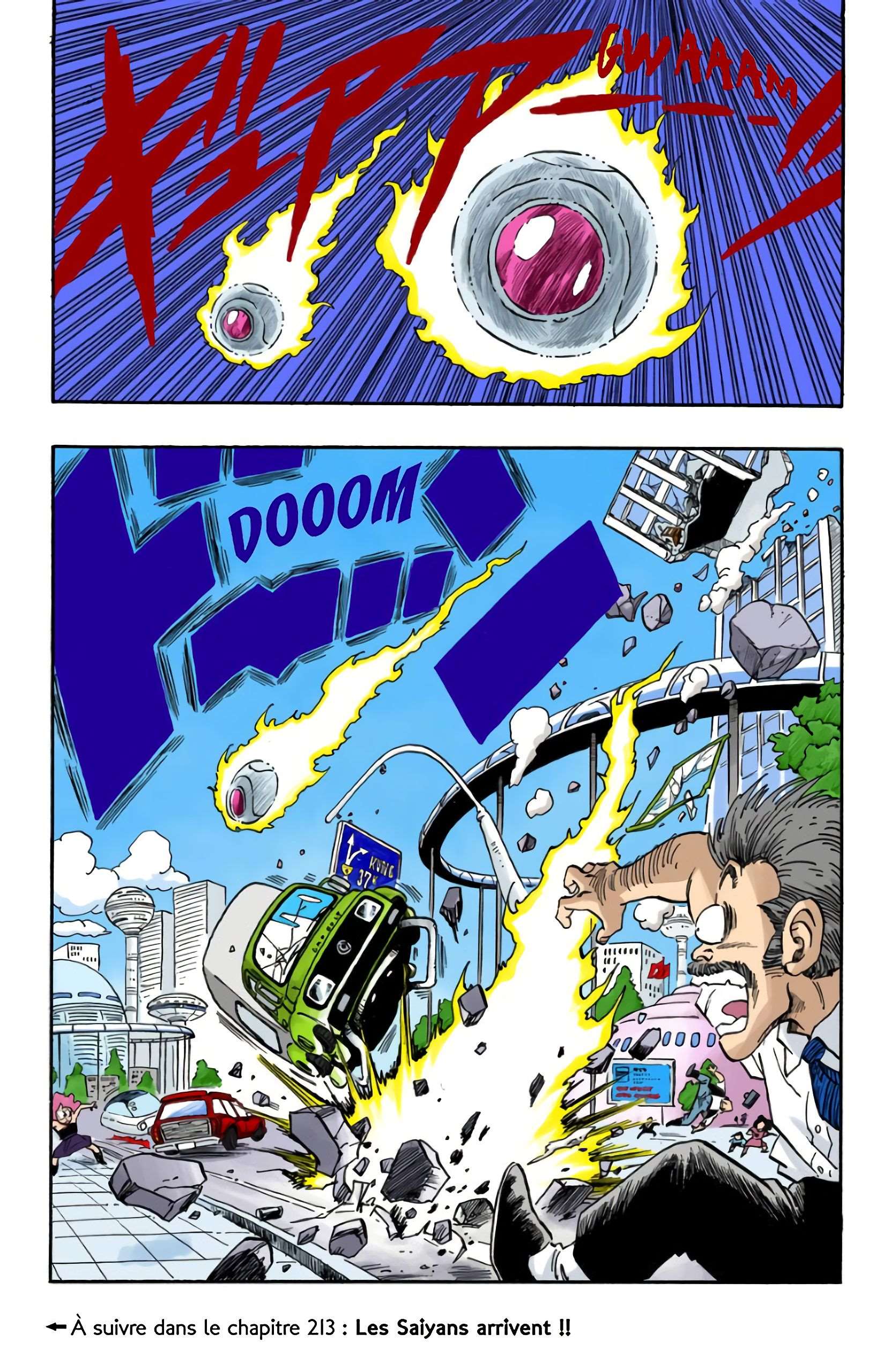 Chapitre 212 — Les Saïyens approchent !! — page 15