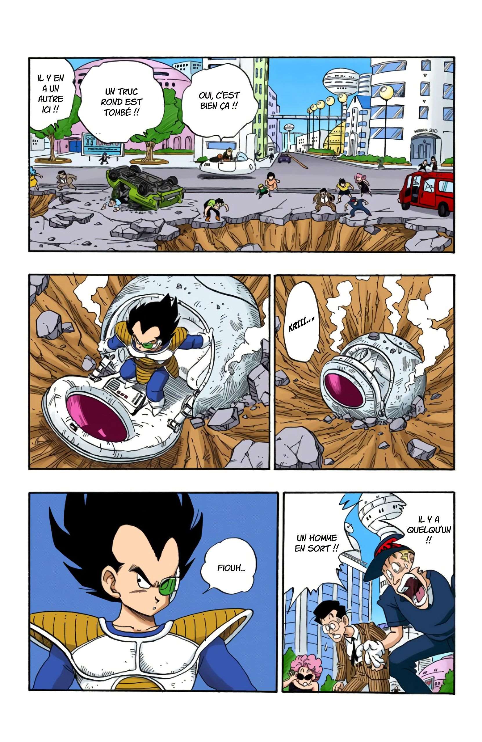 Chapitre 213 — Les Saïyens arrivent !! — page 3