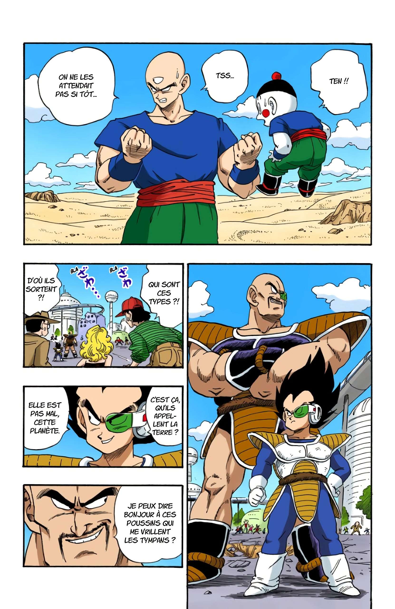 Chapitre 213 — Les Saïyens arrivent !! — page 5