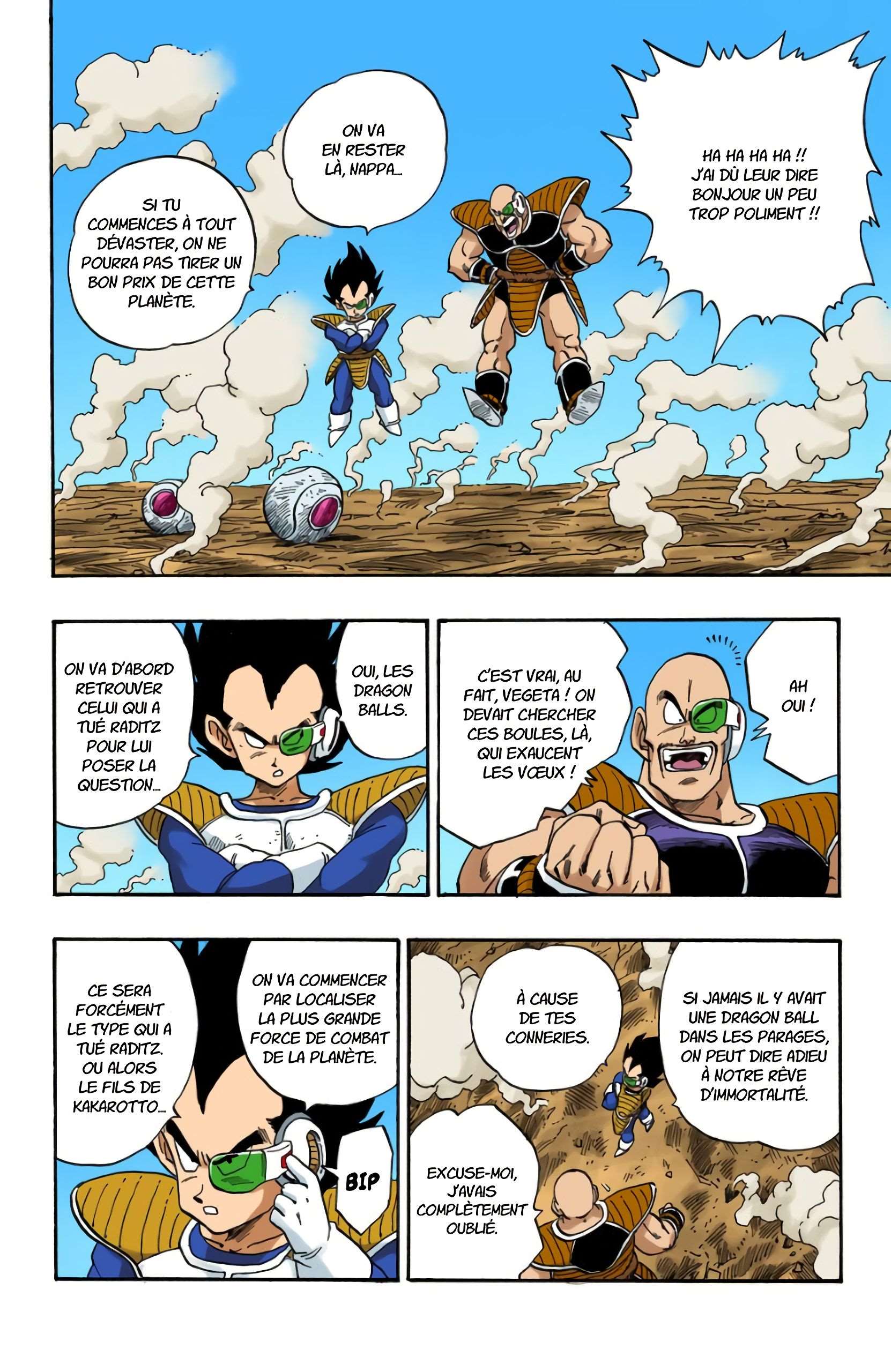 Chapitre 213 — Les Saïyens arrivent !! — page 8