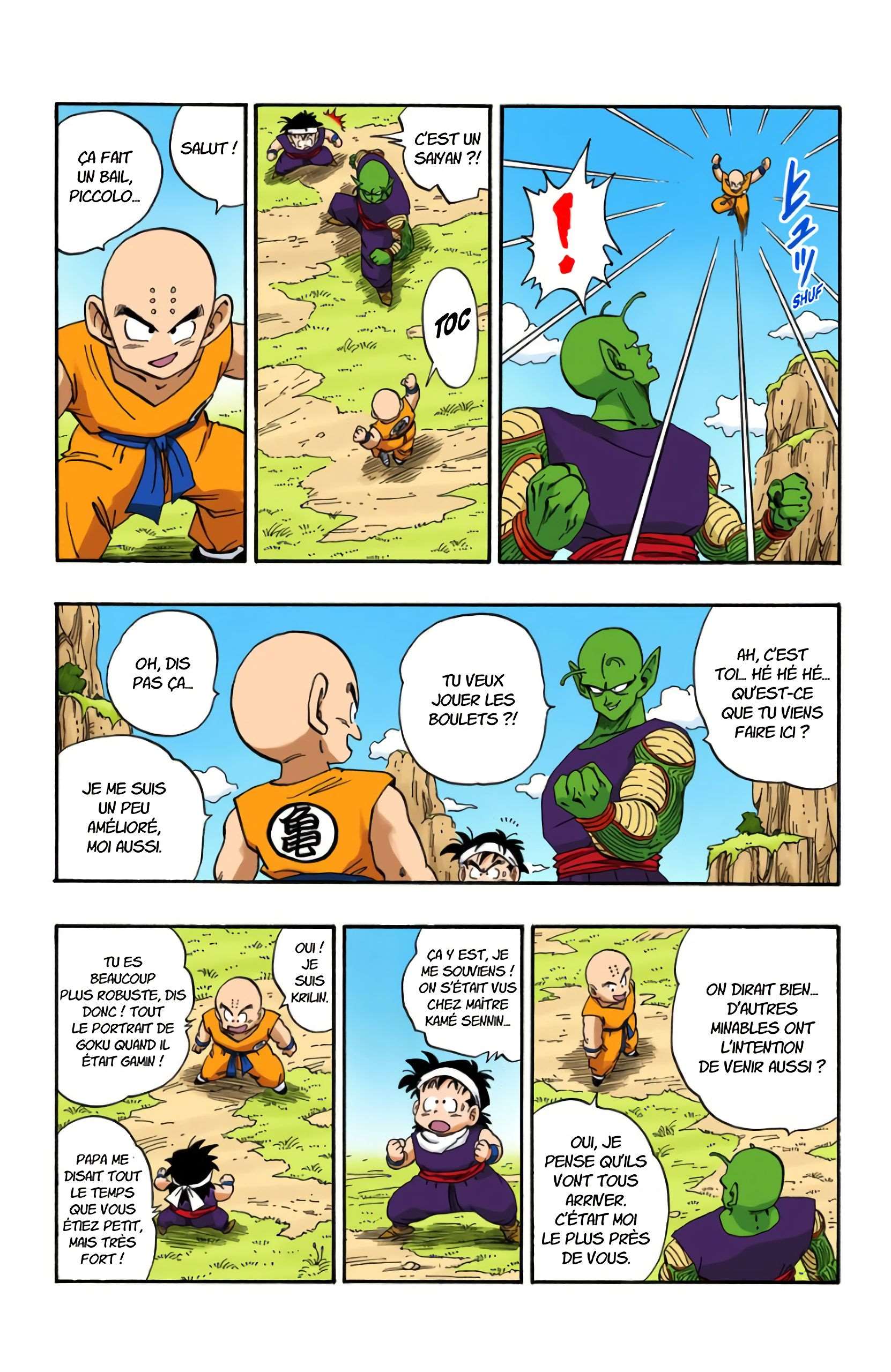 Chapitre 213 — Les Saïyens arrivent !! — page 13