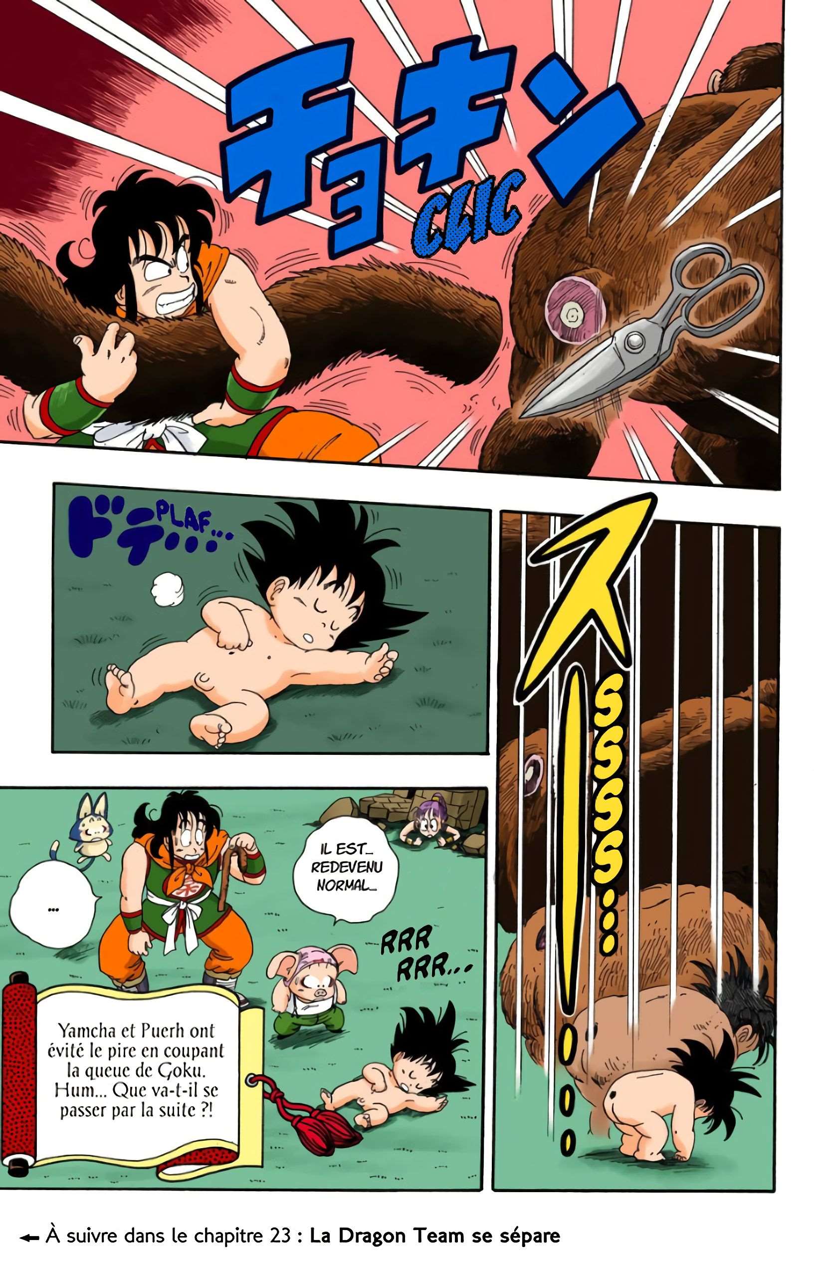 Chapitre 22 — La transformation de Goku — page 15