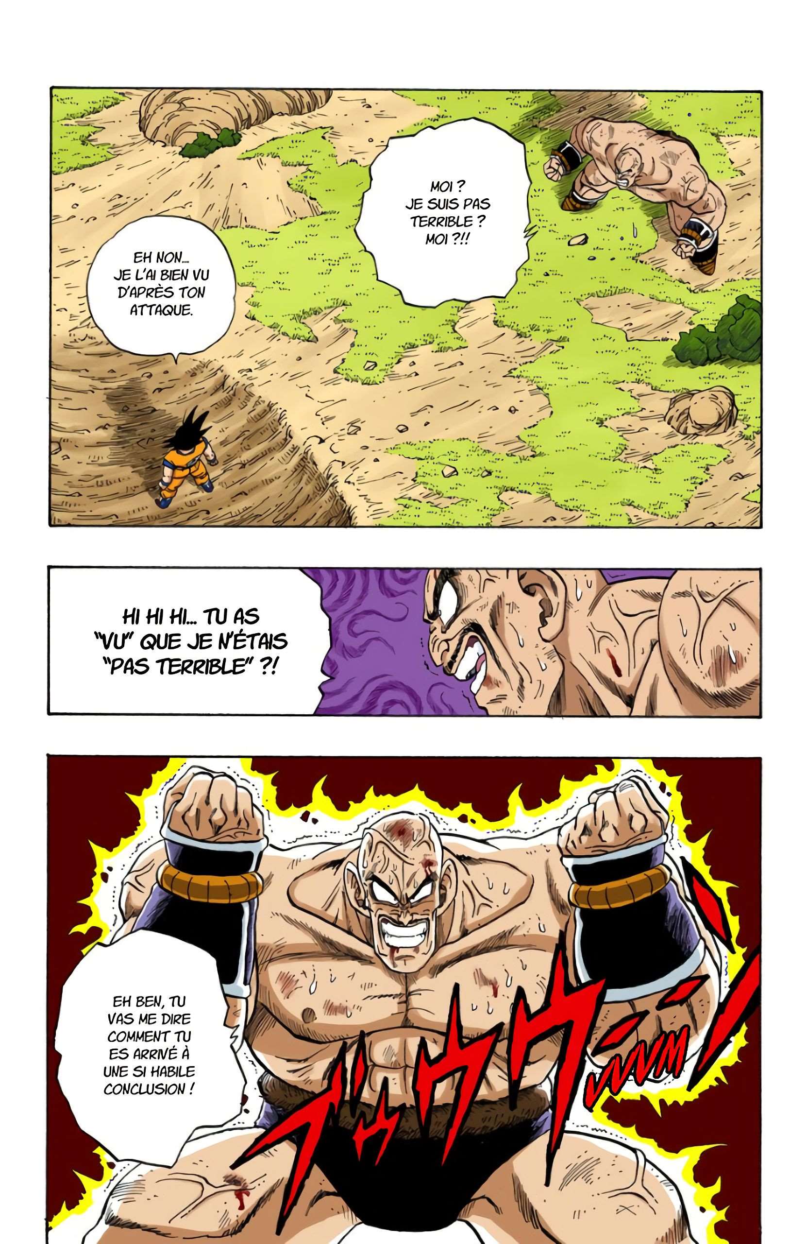 Chapitre 225 — Nappa pieds et poings liés !! — page 3